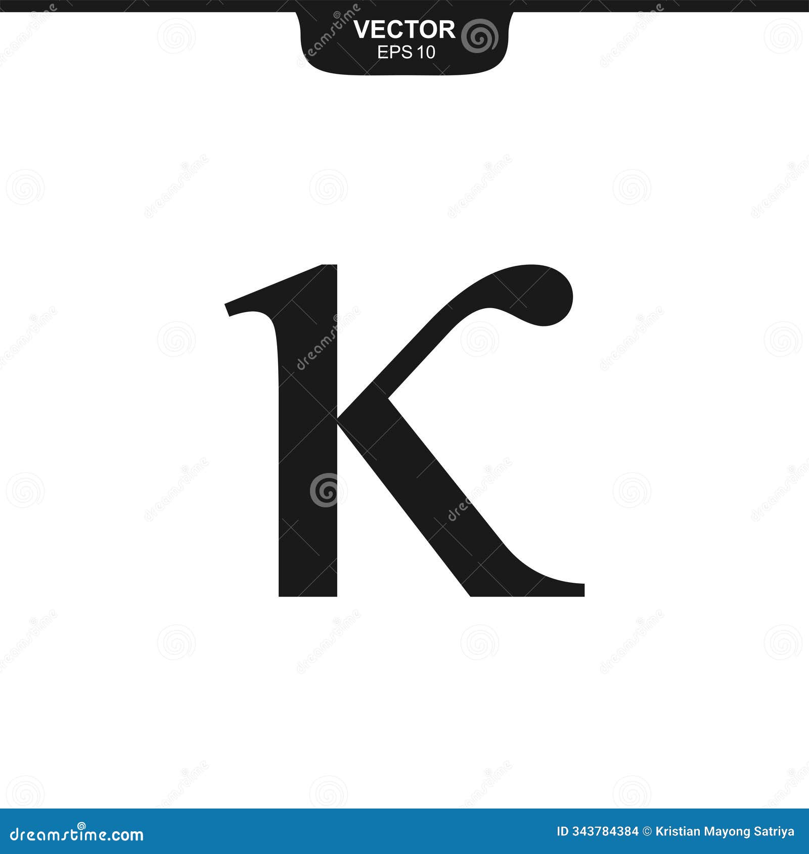 kappa lowercase greek alphabet 