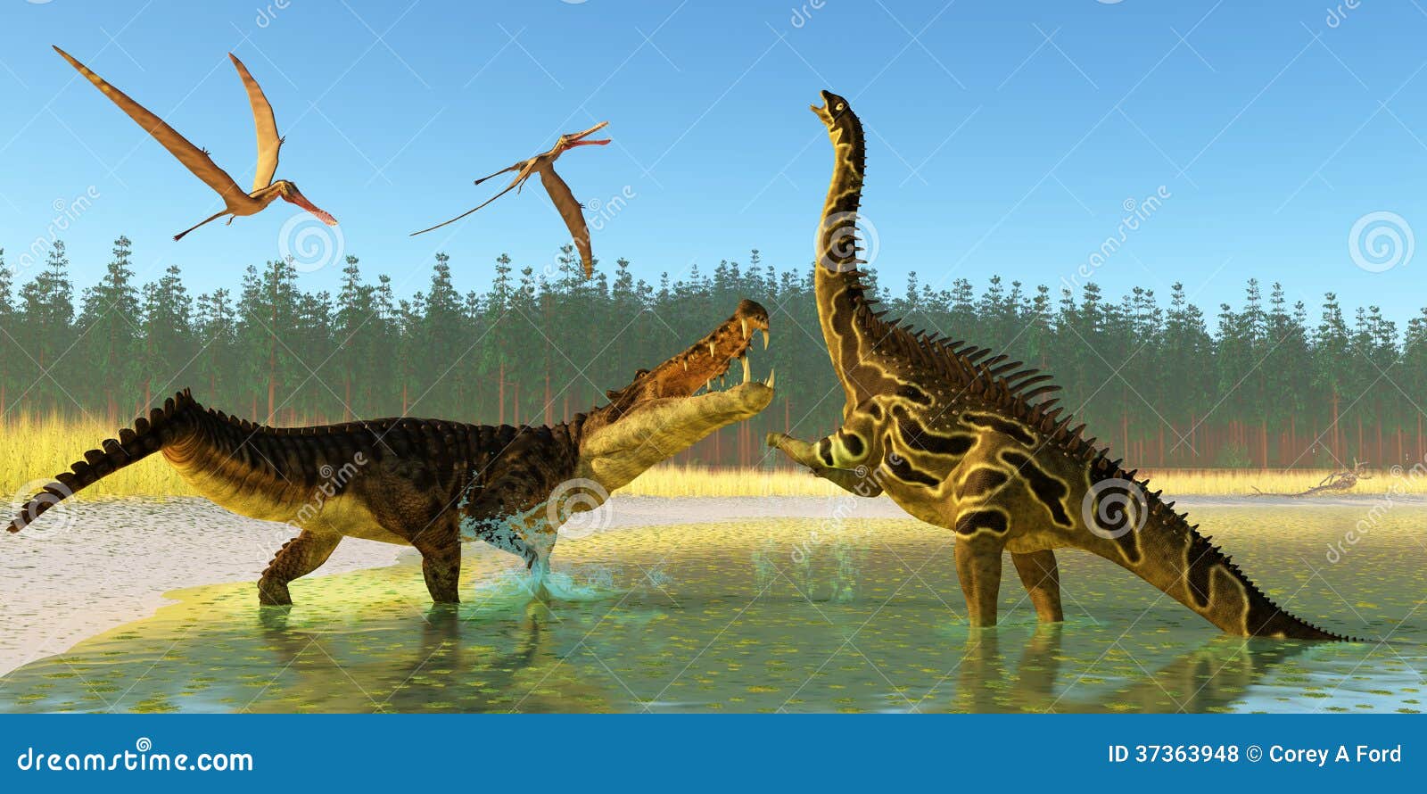 swamp dinosaurs