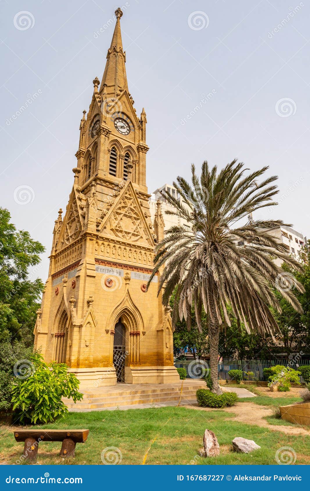 Karachi Merewether Clock Tower 34 Stock Image Image of governor