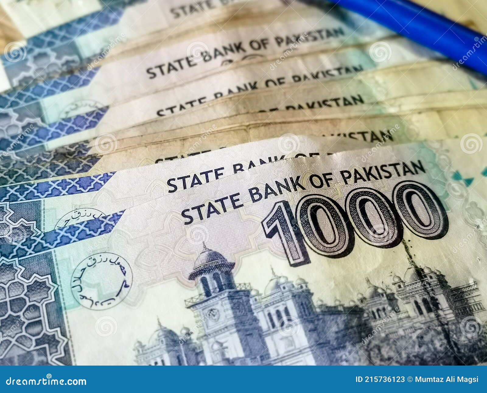 Karachi Sindh Paksitan10/22/2020 a Bundle of Pakistani Currency Kept on