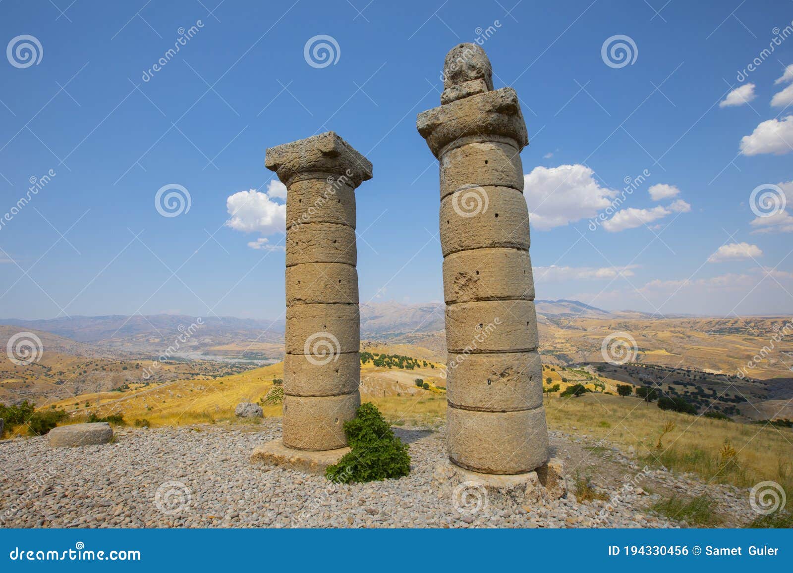 karakus tumulus monument grave.