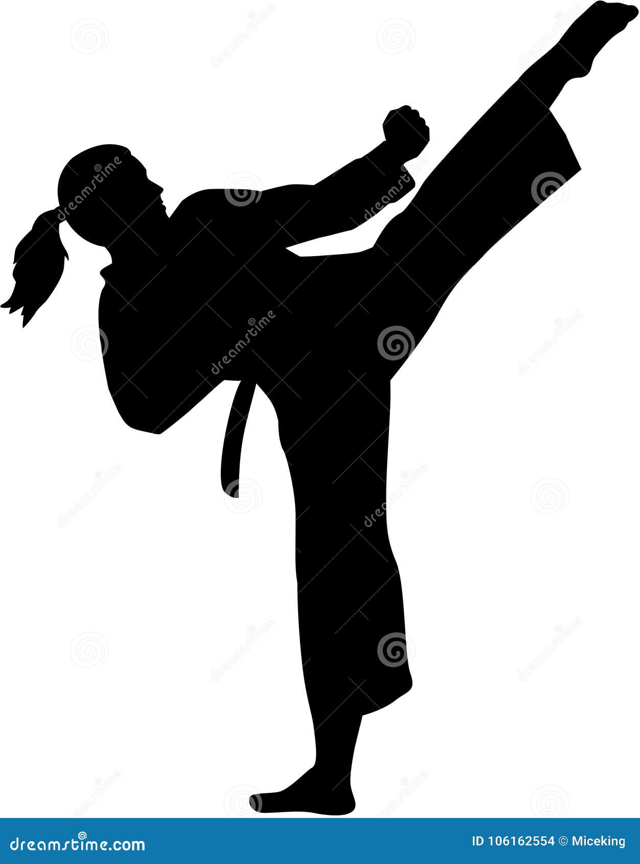 karate fighter woman