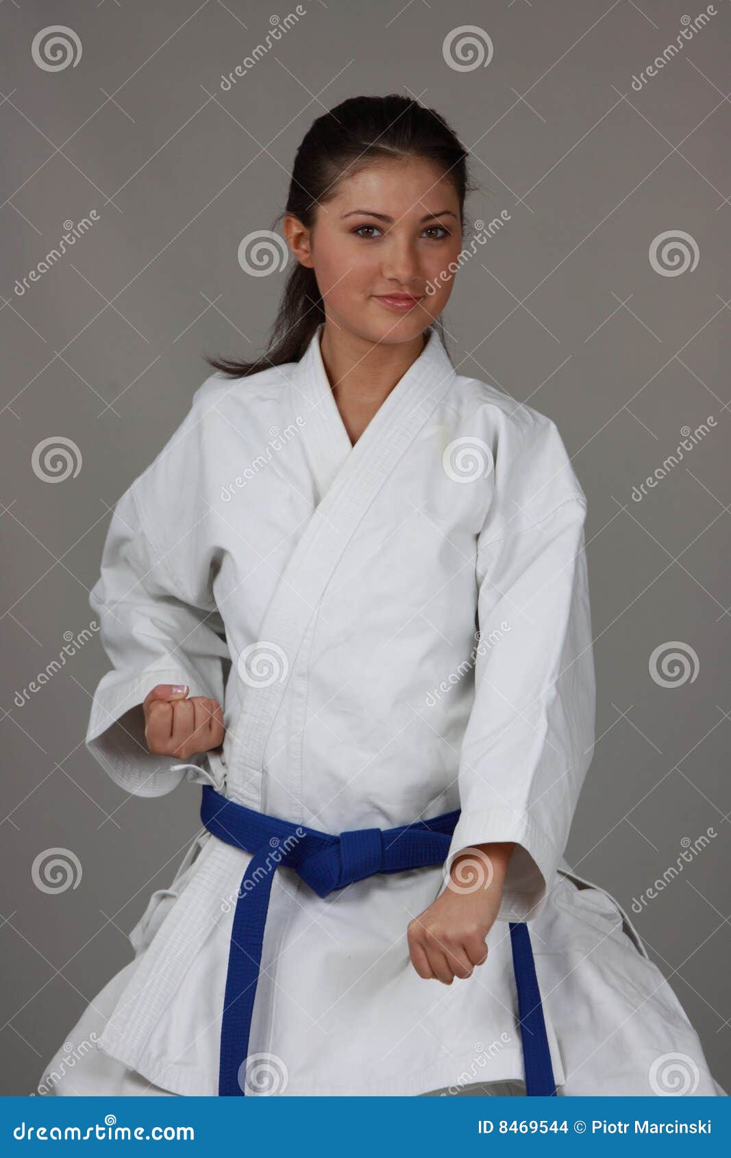 Karate Girl stock photo. Image of expression, fast, judo - 8469544