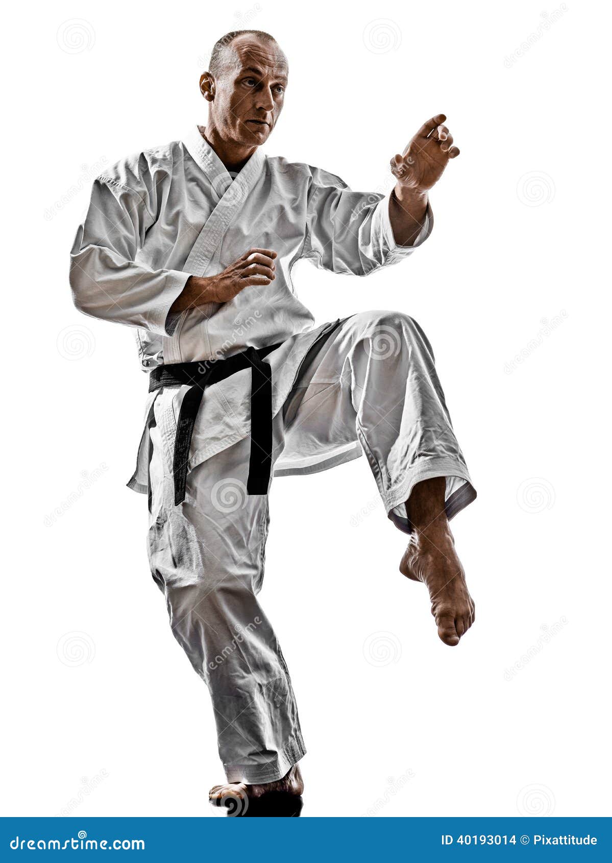 Karate man stock photo. Image of martial, arts, sports 40193014