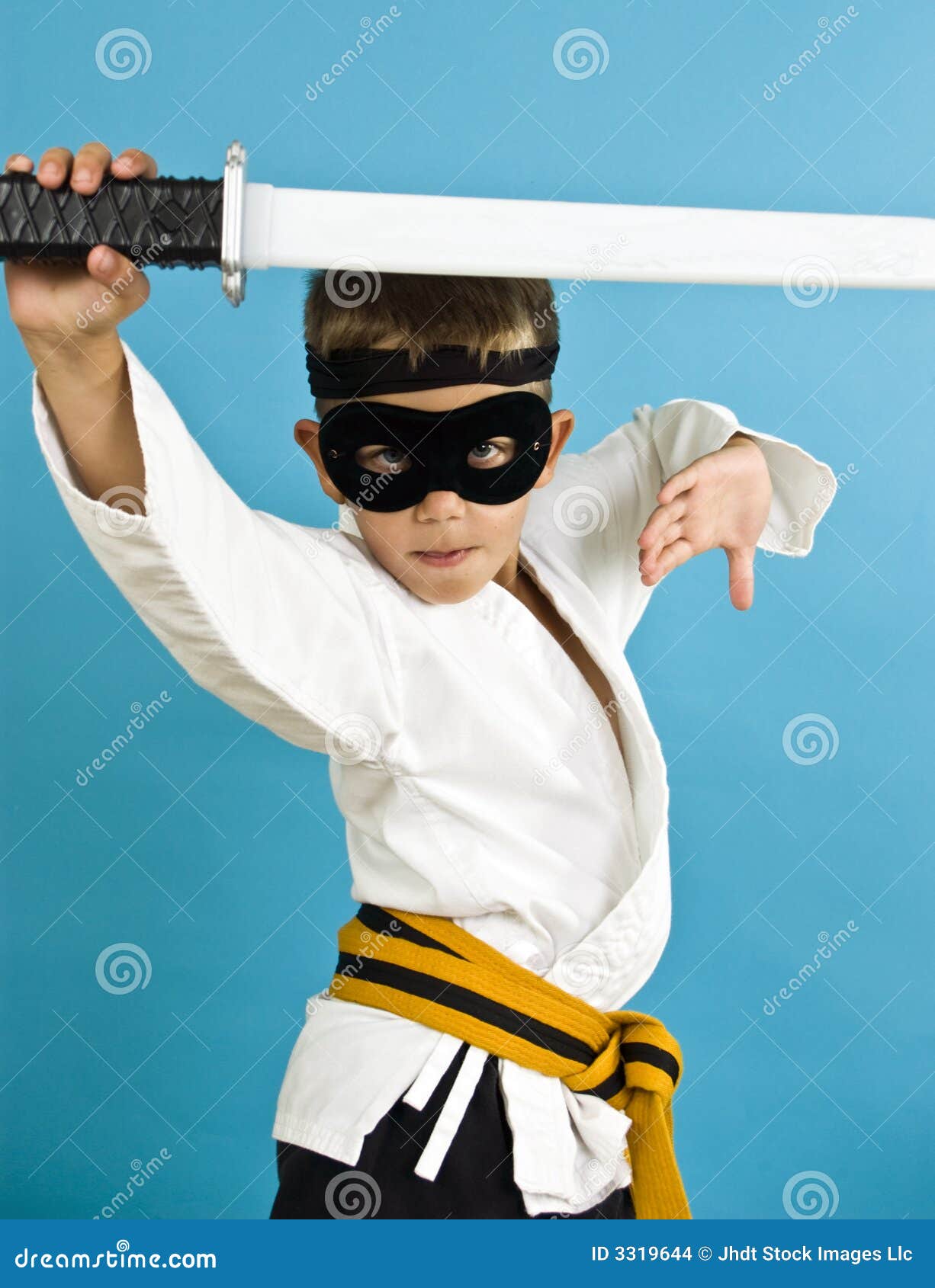 Karate Ninja stock photo. Image of expression, karate 3319644