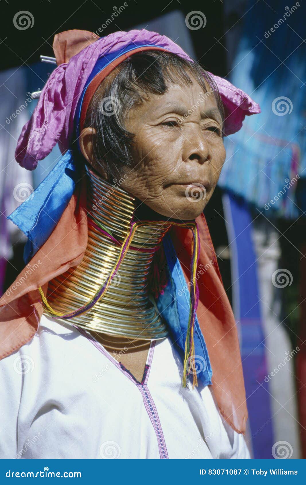 long-neck-tribe-little-girl-with-traditional-crafts-editorial-image