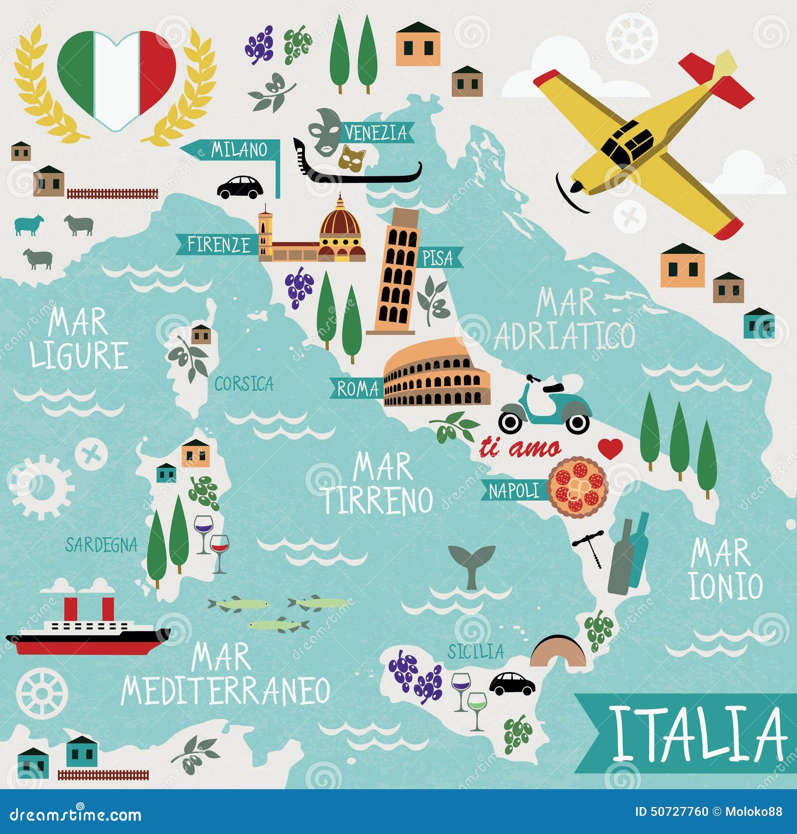 clipart map of italy - photo #40