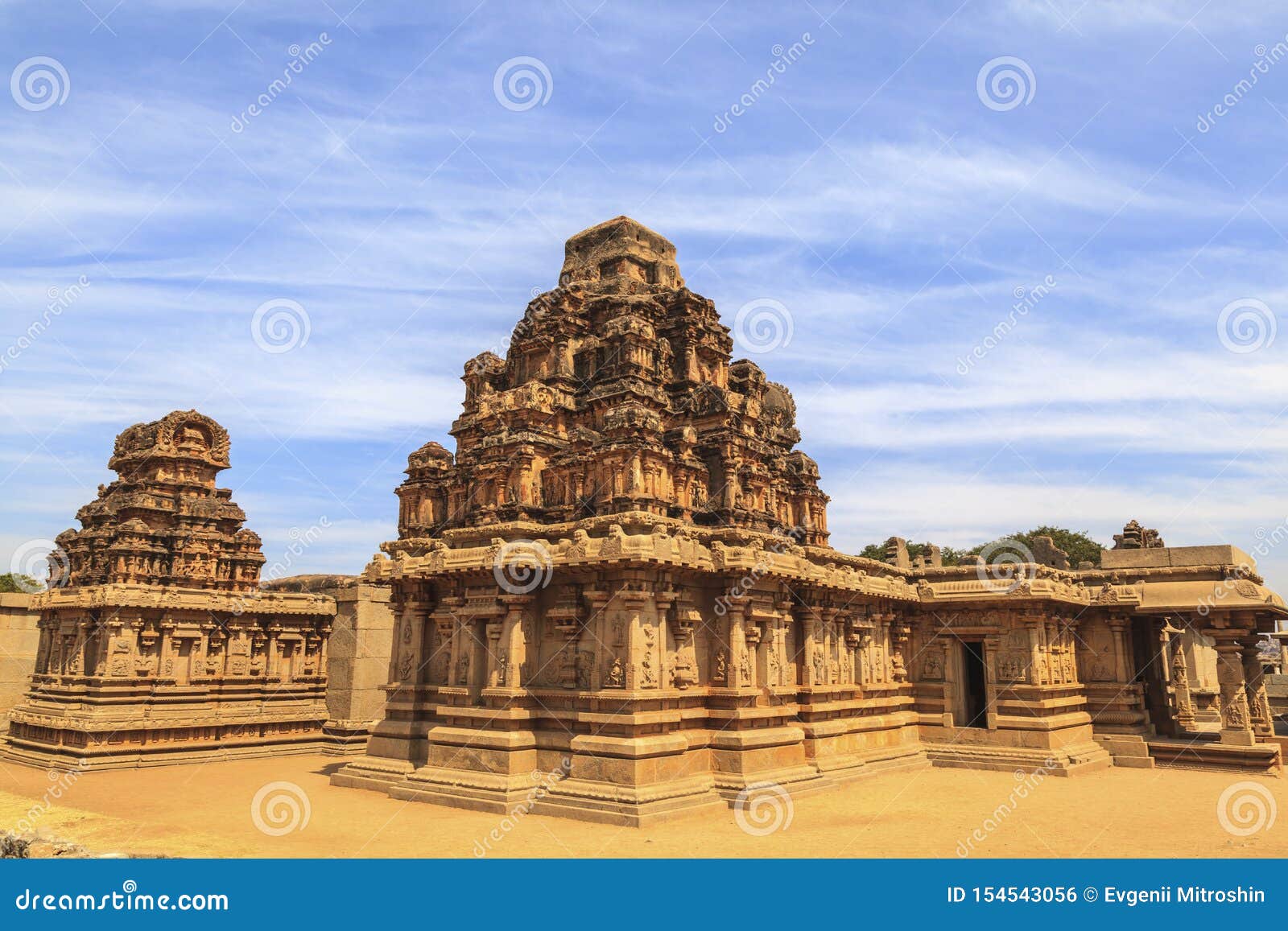 karnataka, hampi, india, ruins of the city of vijayanagar