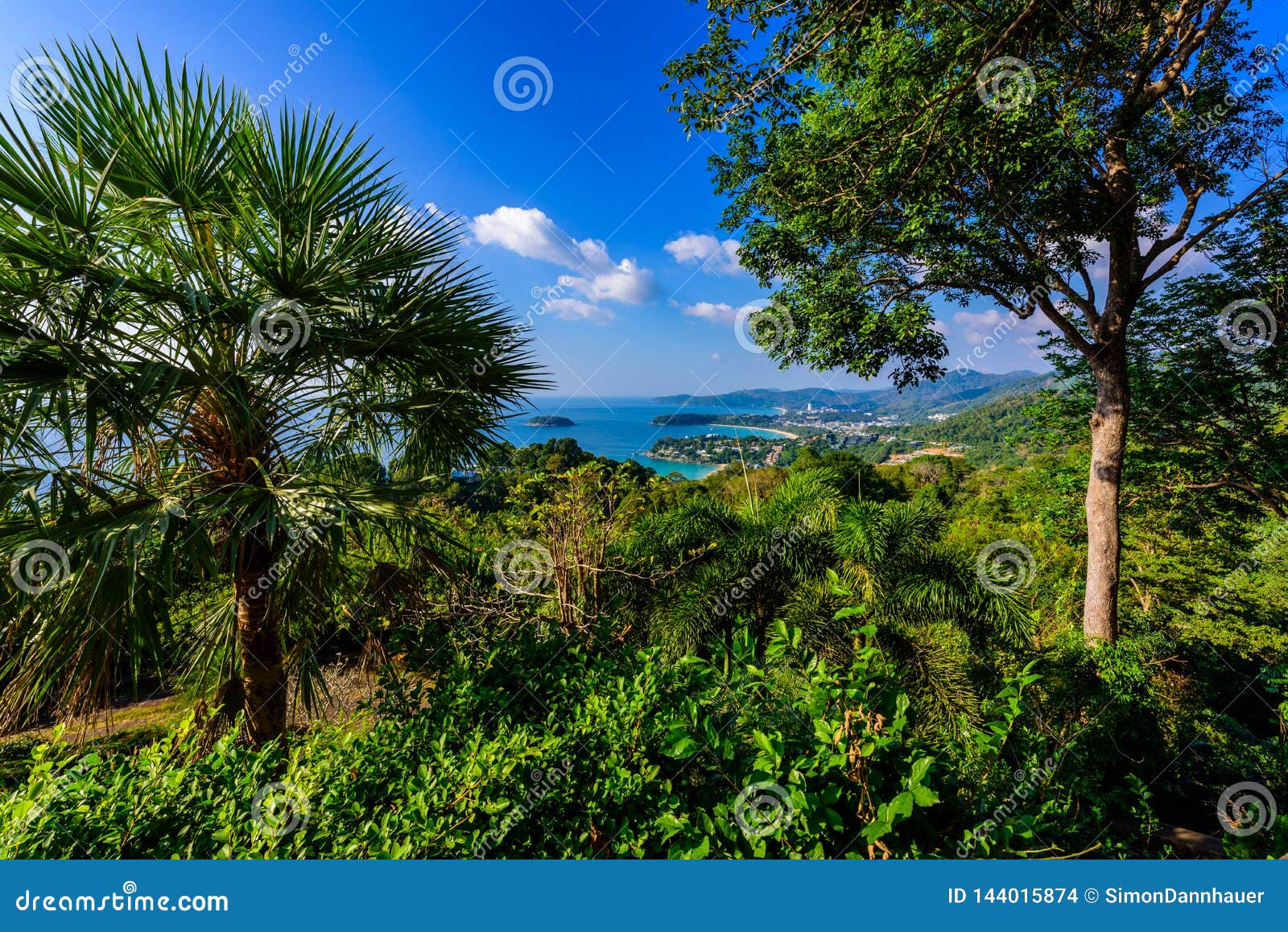 Karon View Point - View Of Karon Beach, Kata Beach And Kata Noi In