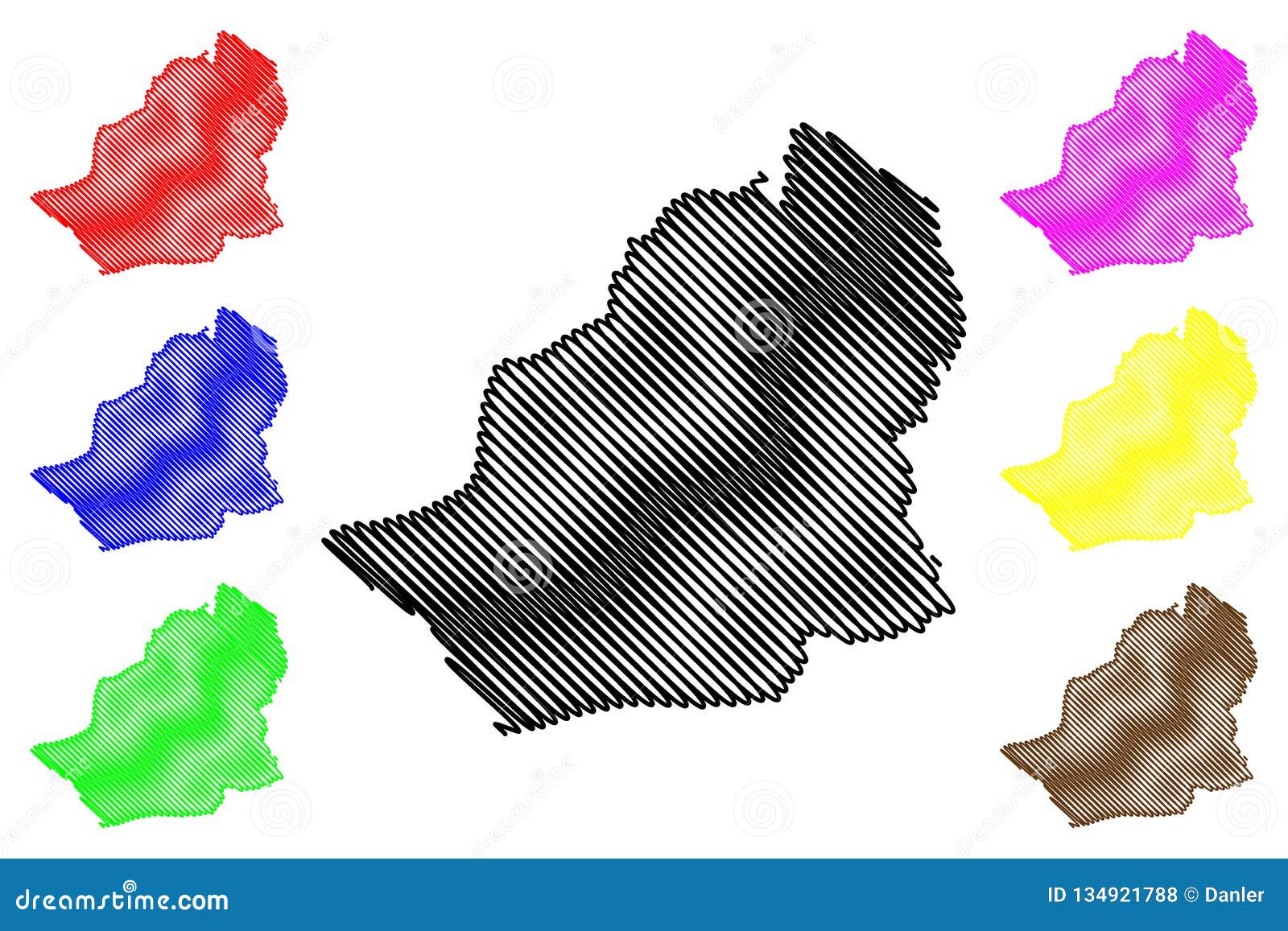 Kars map vector stock vector. Illustration of autonomy 134921788