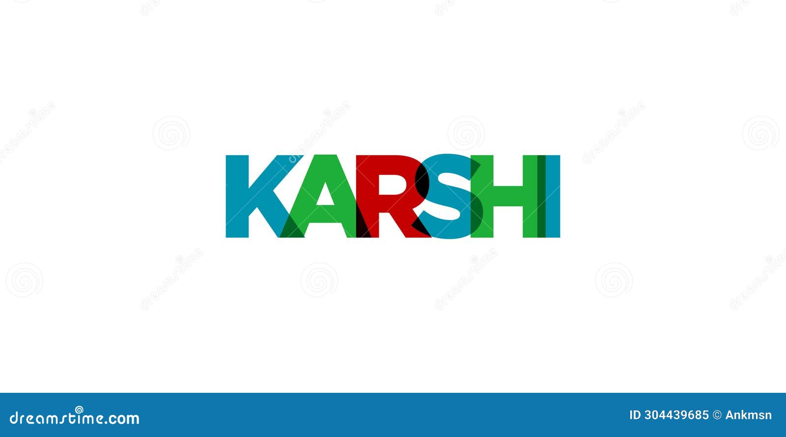 karshi in the uzbekistan emblem. the  features a geometric style,   with bold typography in a modern font