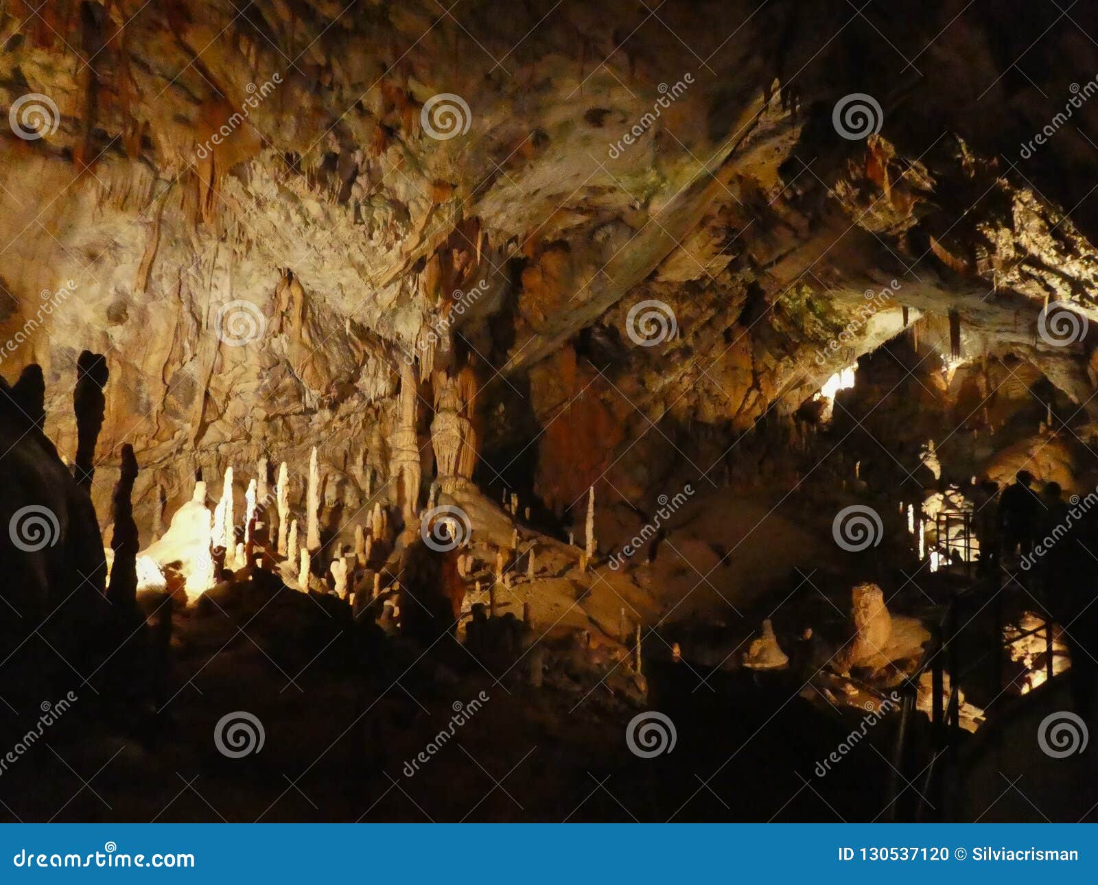 karst cave in postojna