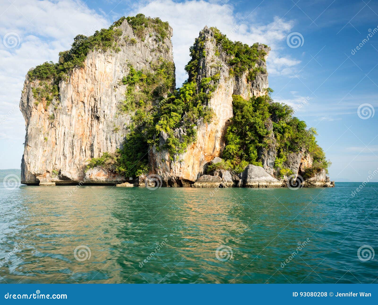 Karst Formation in ANdaman Sea Off the Coast of Koh Yao Noi, Thailand ...