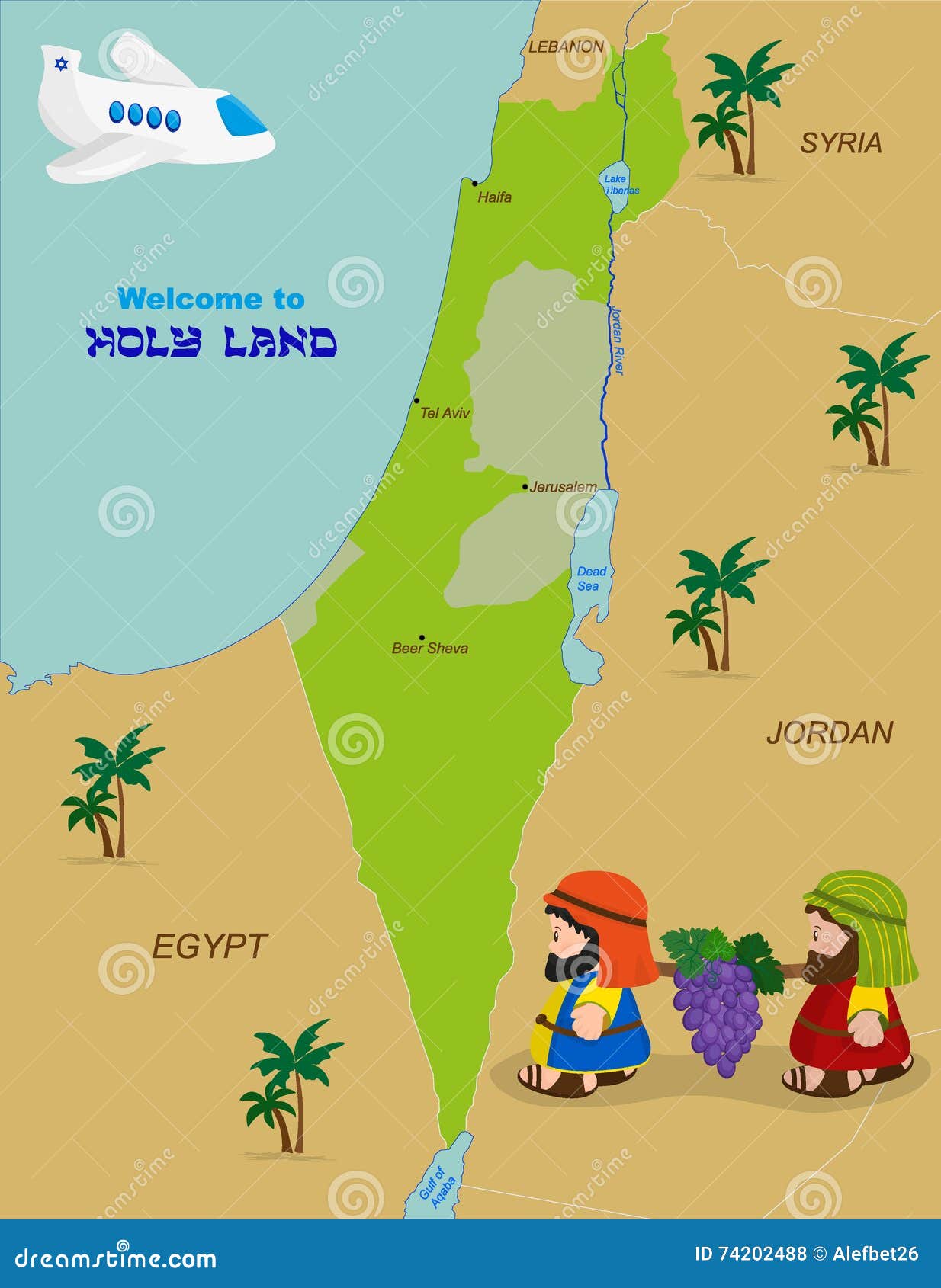 Bibel landkarte israel Exodus und