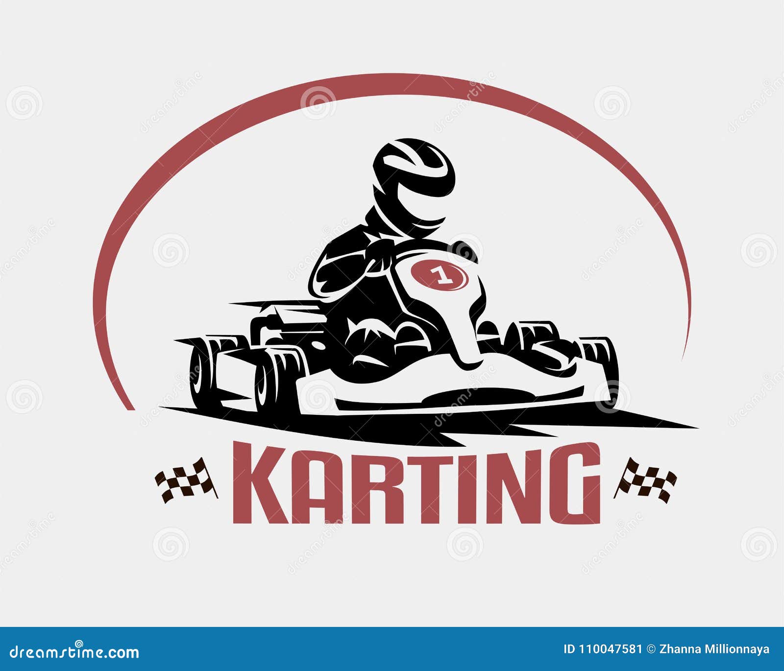 Premium Vector  Vector image of a track for kart racing isolated on  transparent background