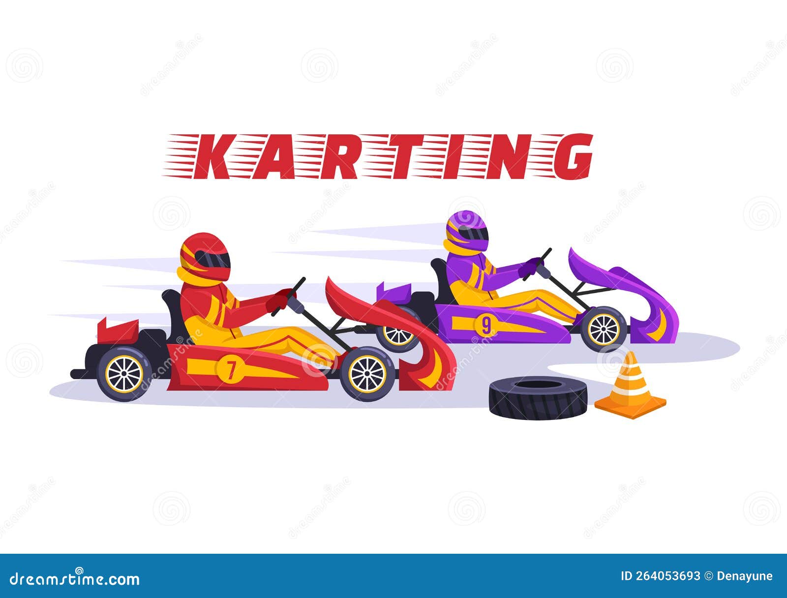 Karting Sport Com Jogos De Corrida, Ir Kart Ou Mini Carro Em Pista De  Pequenos Circuitos Em Desenho Desenhado à Mão Ilustração do Vetor -  Ilustração de excitador, fundo: 264053710