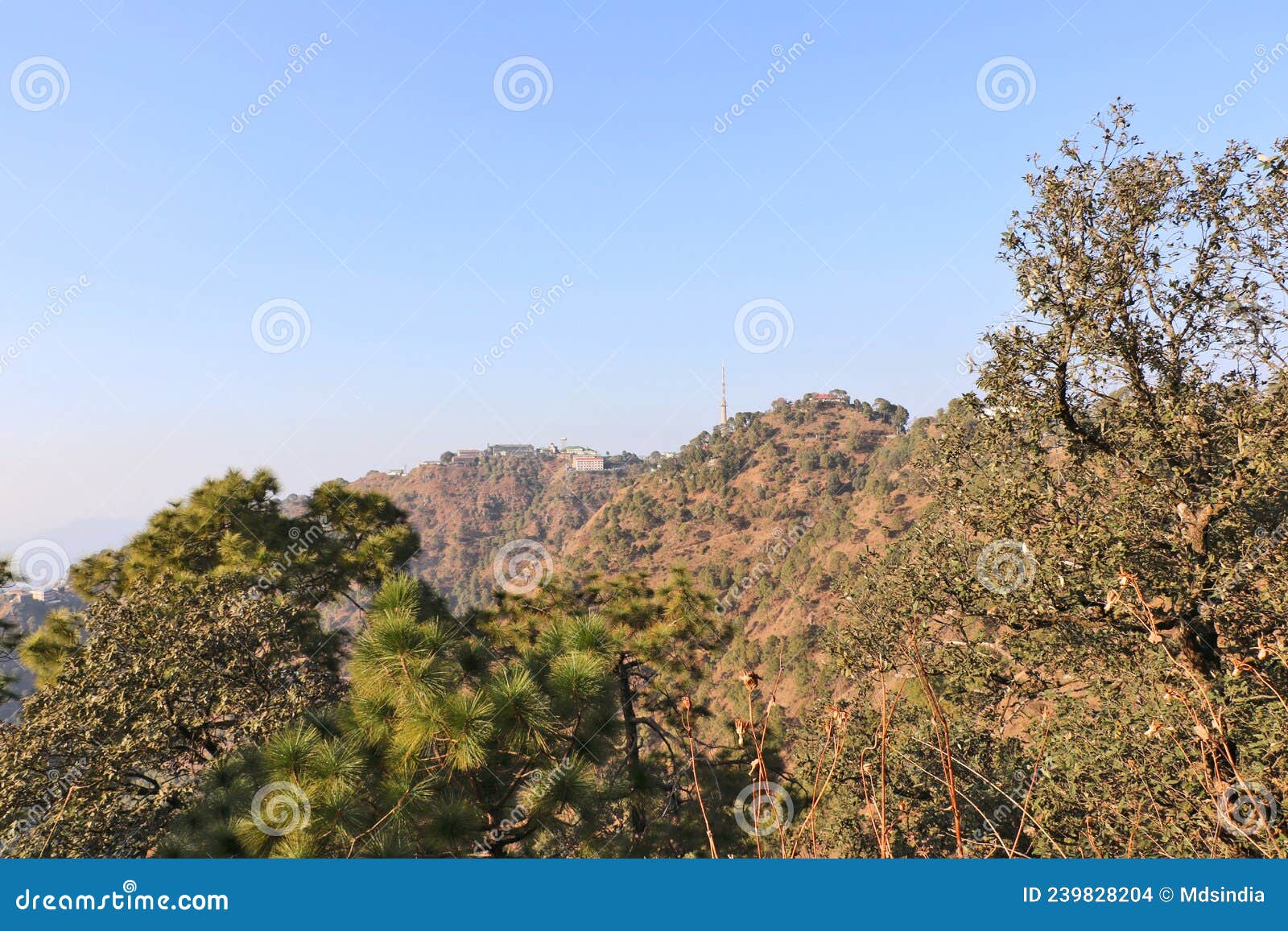 kasauli - a small hill station in himachal pradesh