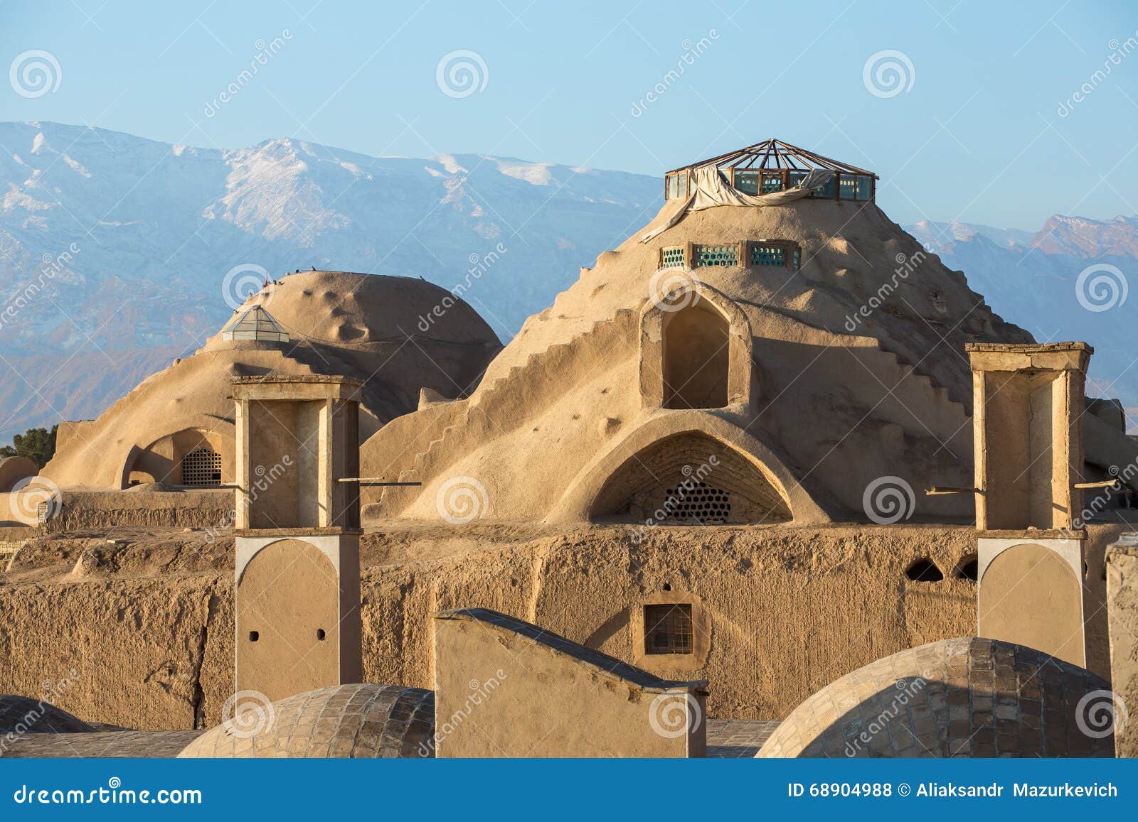 Kashan Bazaar roof, Iran stock photo. Image of clay, culture - 68904988