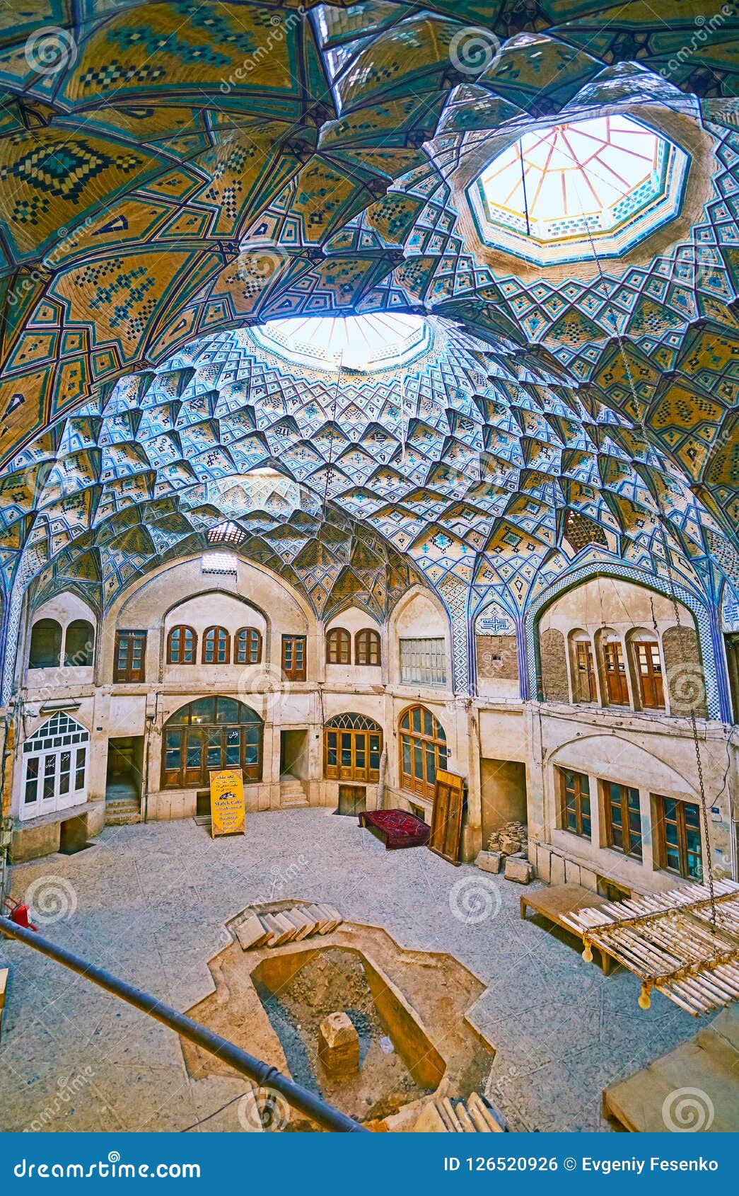 The Landmarks of Kashan Grand Bazaar, Iran Editorial Photo - Image of