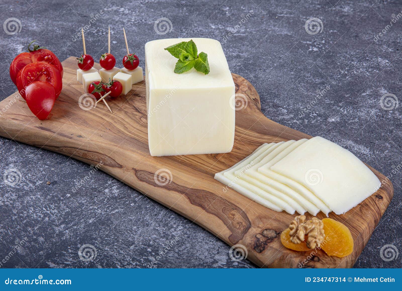 kashar cheese or kashkaval cheese. sliced cheddar cheese. gourmet cheese. local name taze kasar peyniri
