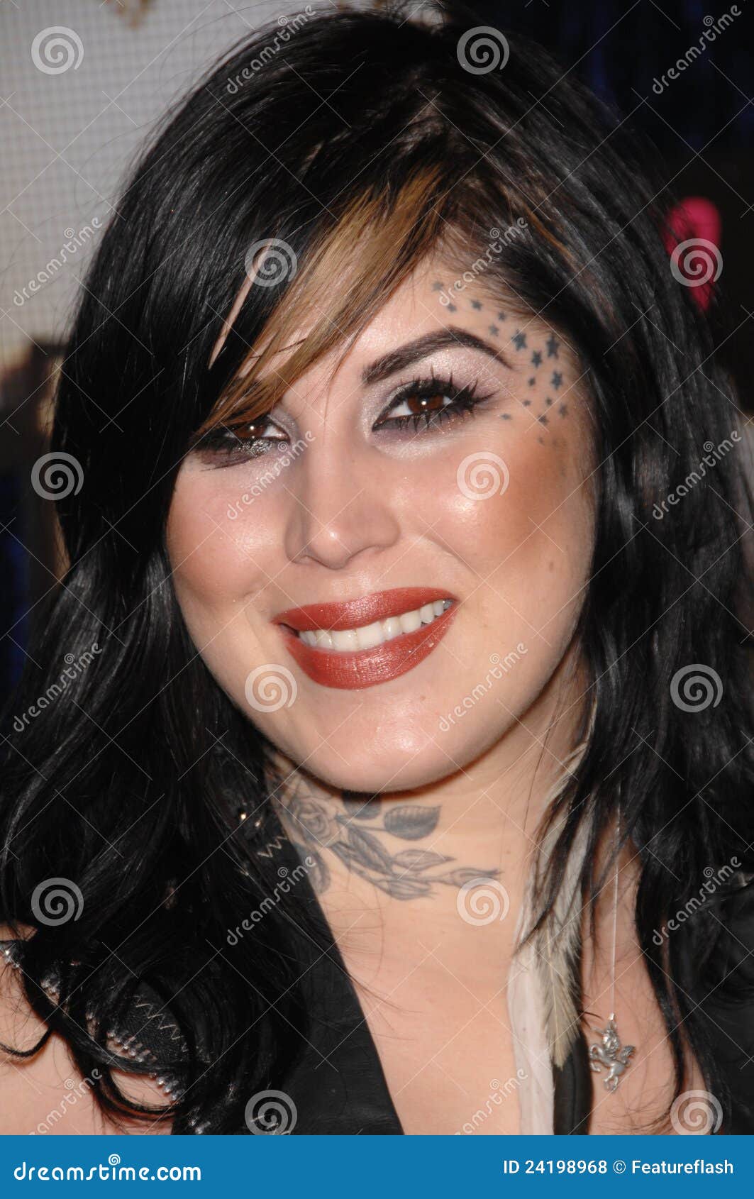 Kat Von D editorial stock photo. Image of 2007, vegas 24198968