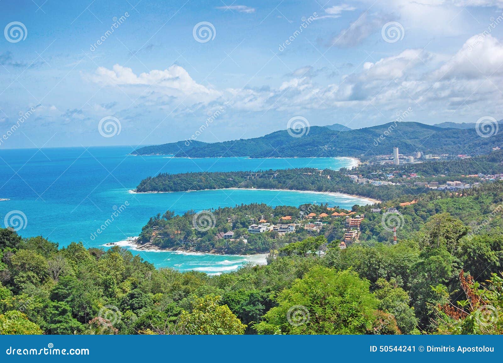 Kata Viewpoint On Phuket Island Thailand Kata Stock Kata Viewpoint On Phuket Island Thailand Kata Stock