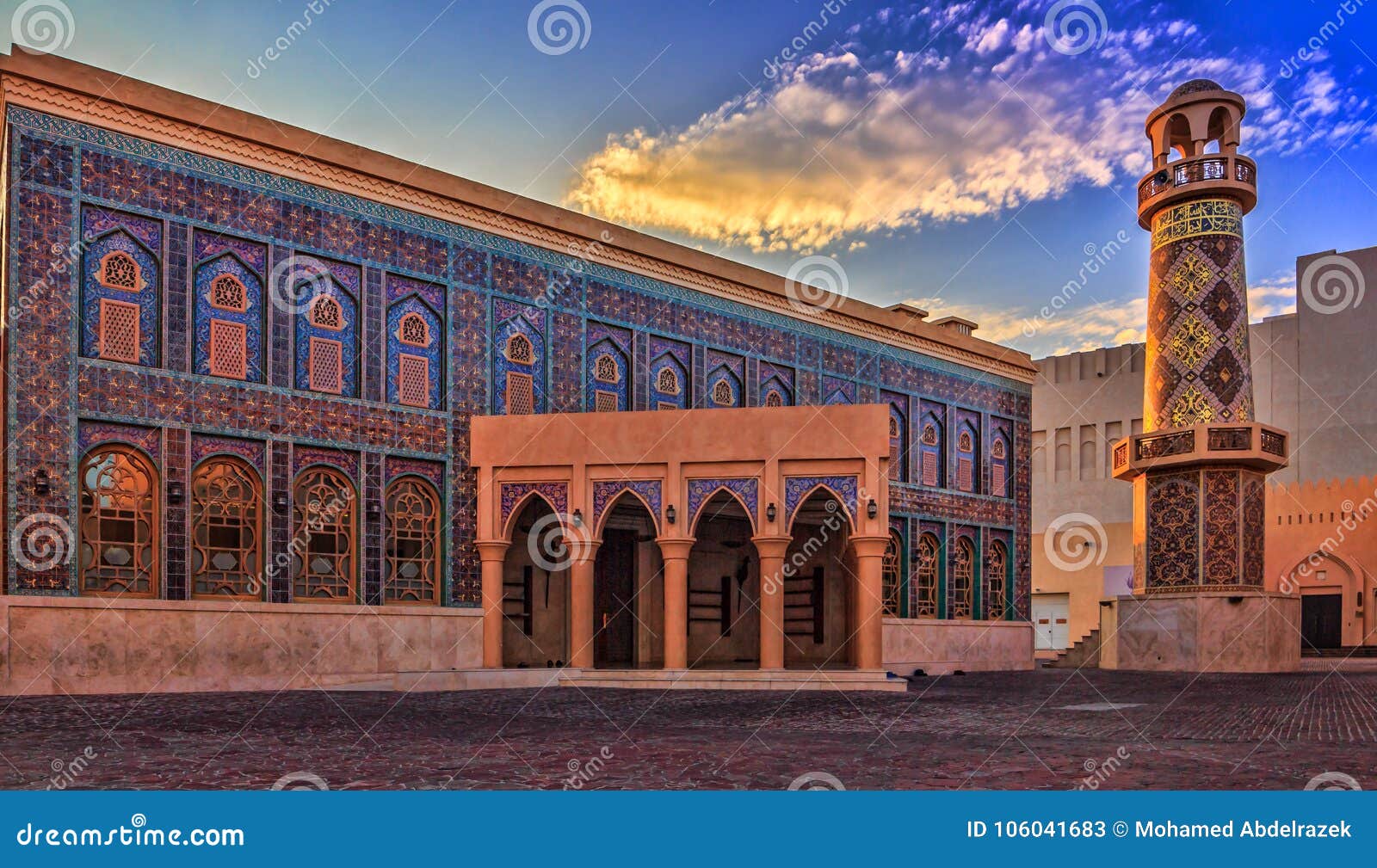 katara mosque,doha,qatar.