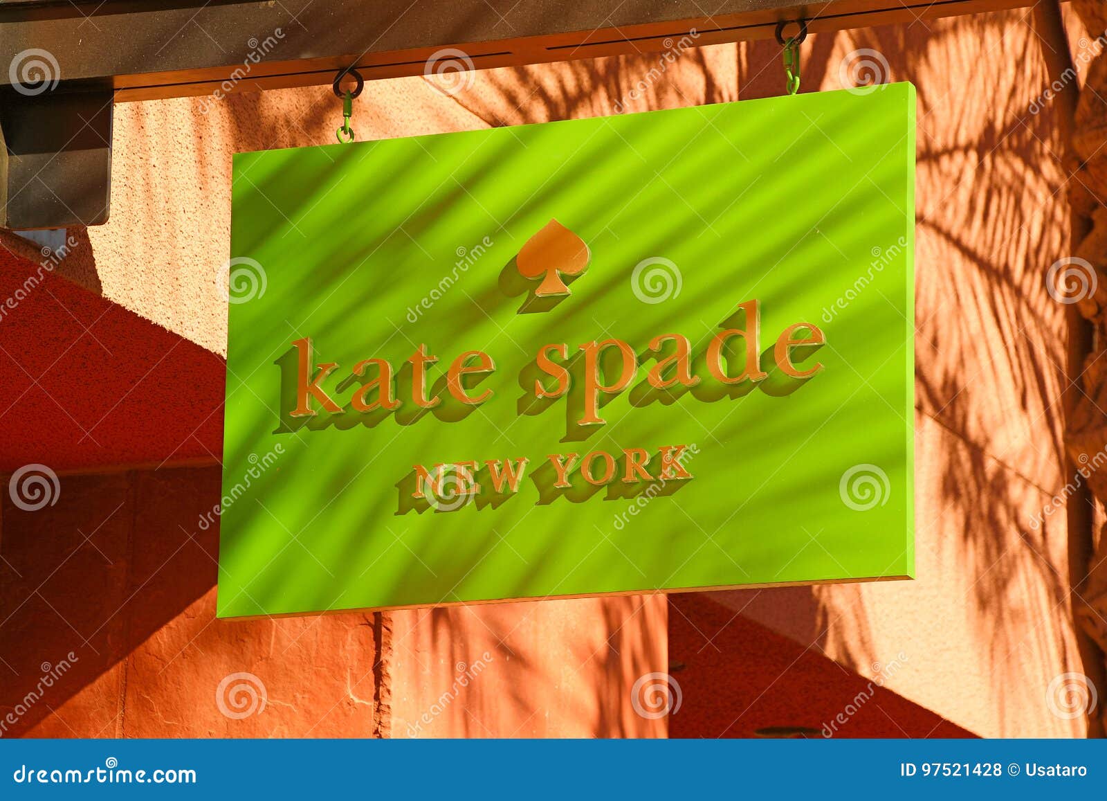 Kate Spade Logo editorial stock photo. Image of customer - 97521428