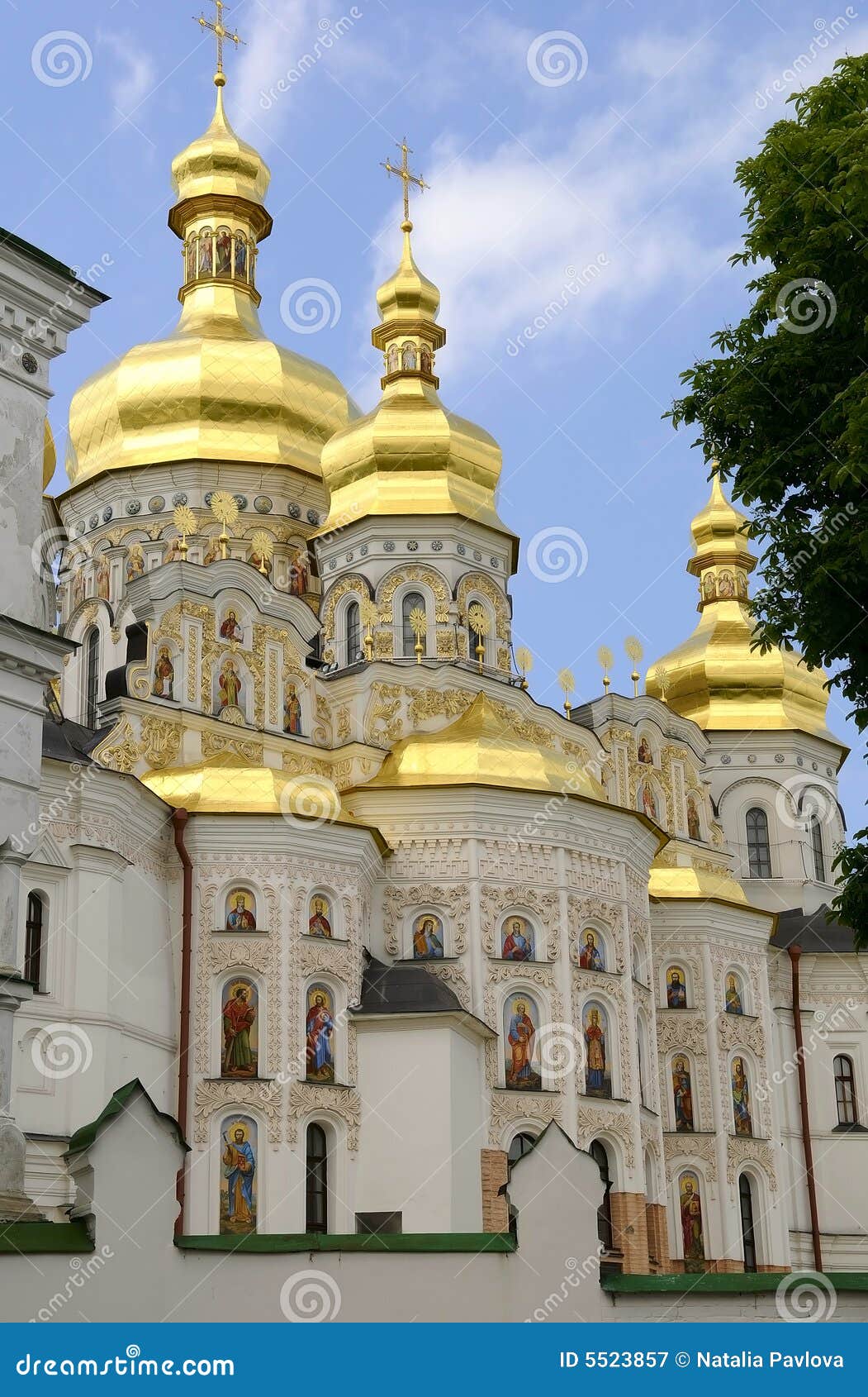 Katedralny dormition Kiev lavra pechersk Ukraine