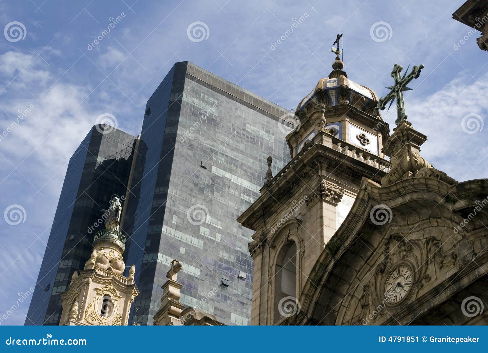 Katedra centrum Rio De Janeiro. Katedry brazylijskie centrum Rio De Janeiro