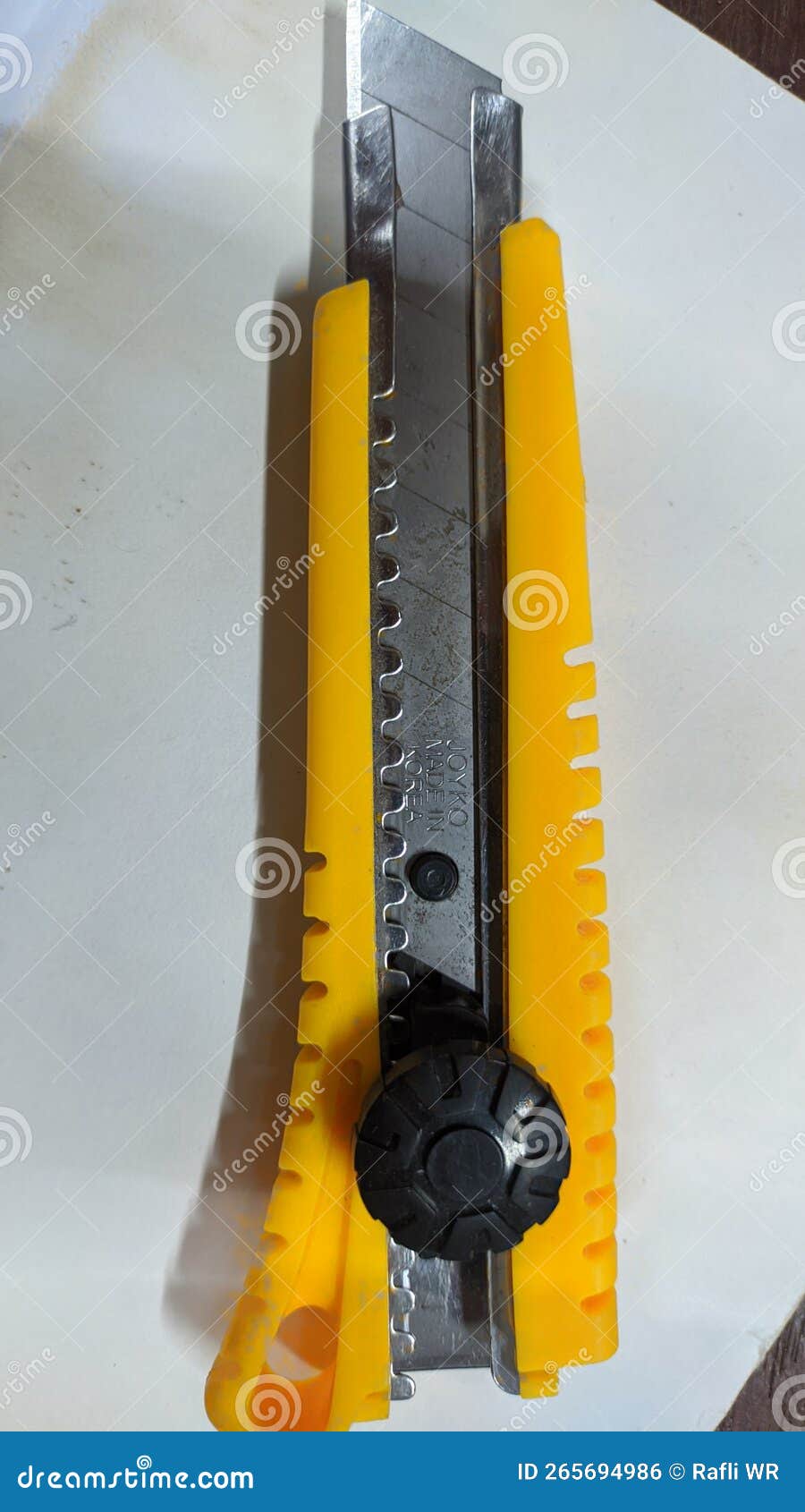 Kater for Cutting Fabric Paper and Wires Editorial Photo Image of