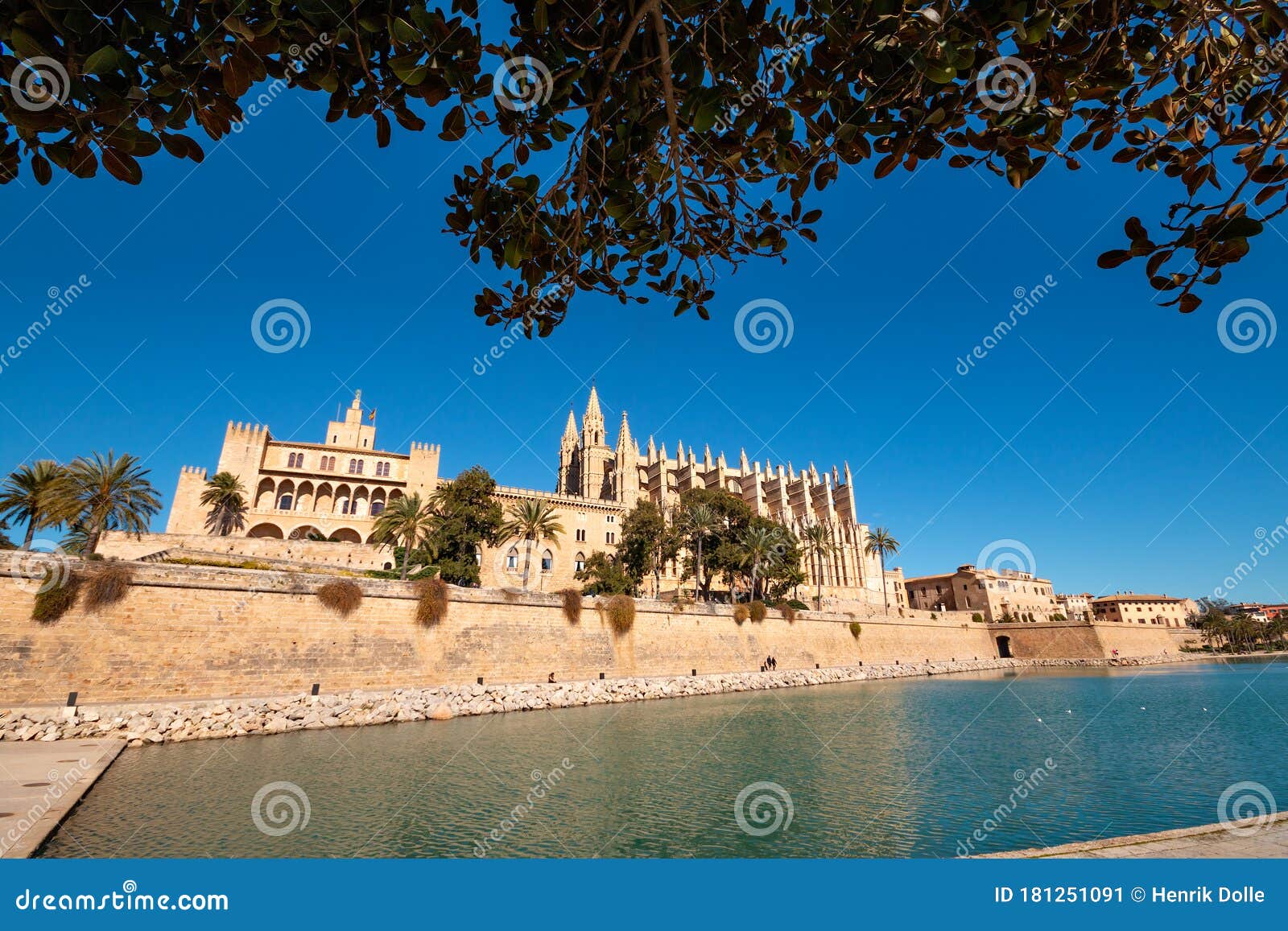 kathedrale von palma de mallorca, spanien