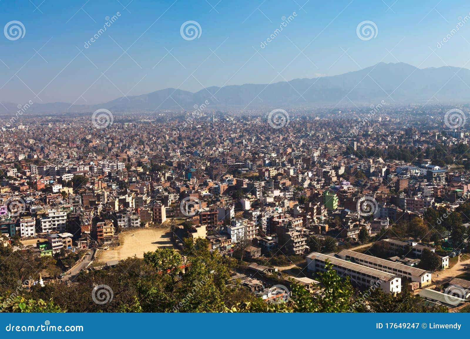 kathmandu city panorama--nepal