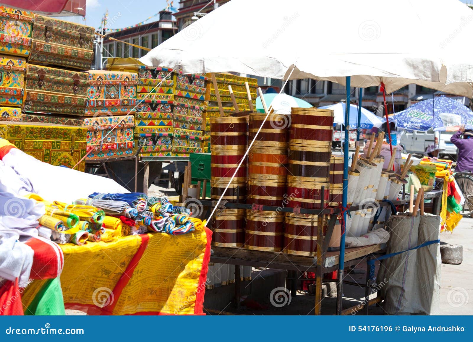 Kathmandu street stock photo. Image of shop, asia, market - 54176196