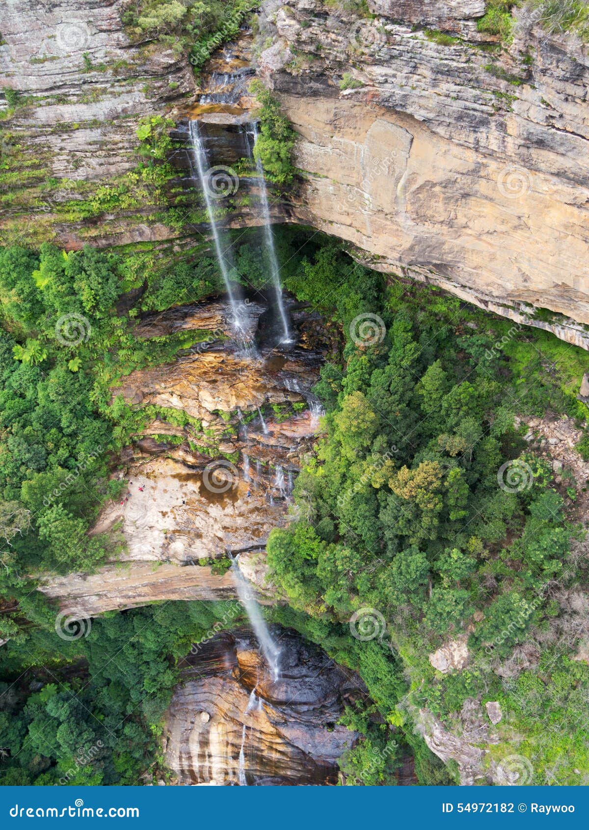 Katoomba Falls stock photo. Image of flowing, fall, flow 54972182