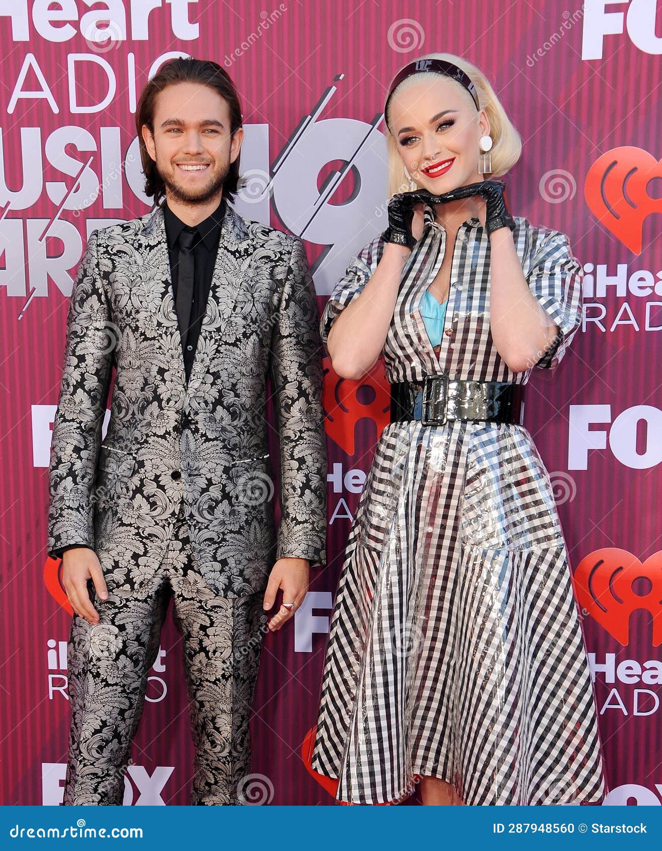 Katy Perry and Zedd editorial image. Image of musician - 287948560