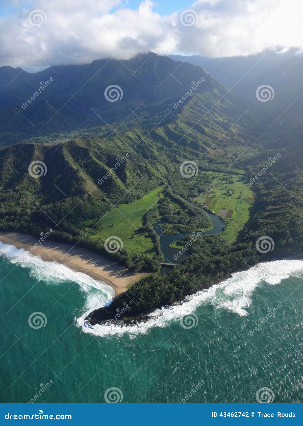 Kauai Coastline stock photo. Image of hiking, island - 43462742