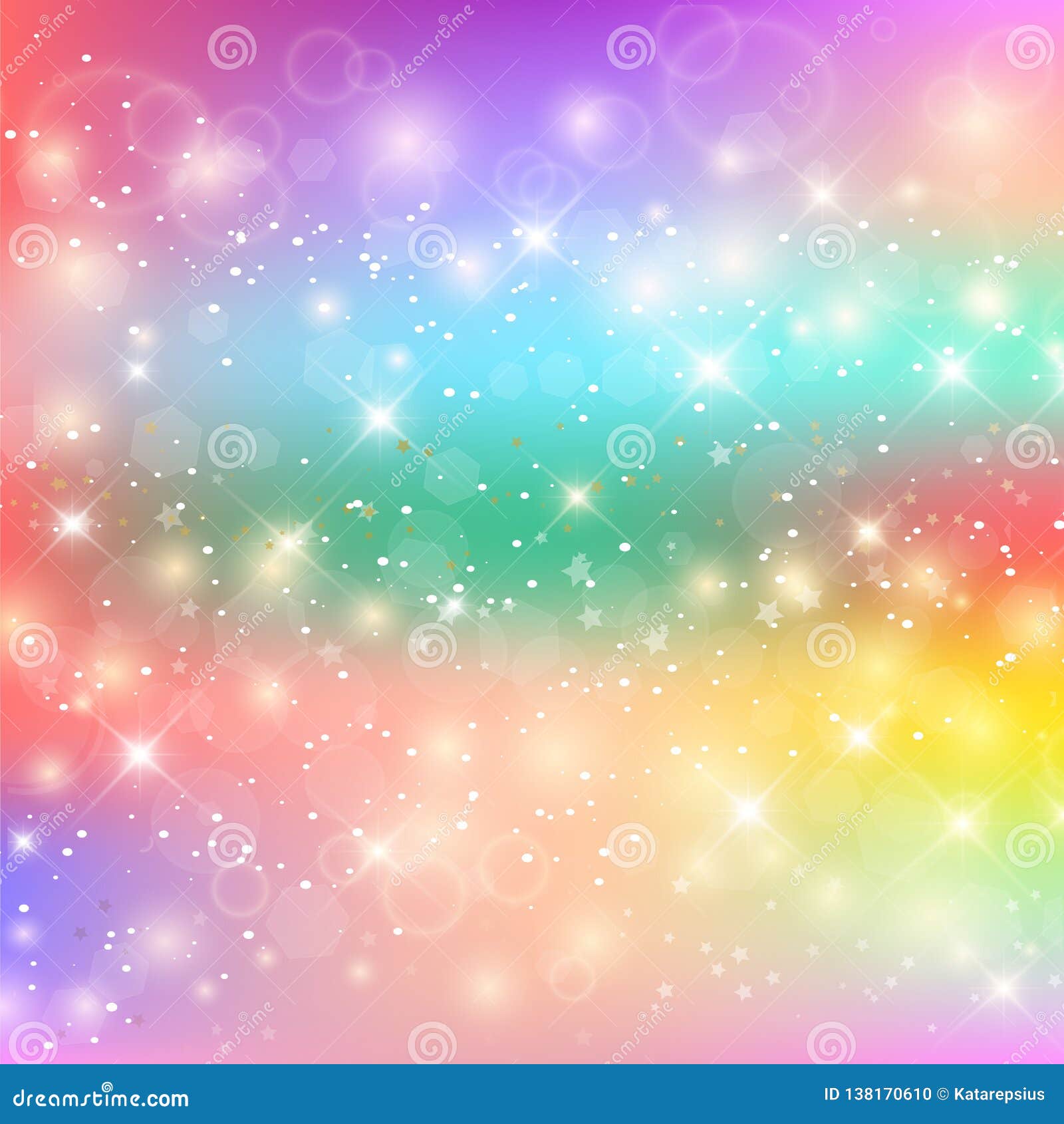Kawaii婴孩与发光的星的独角兽背景库存例证 插画包括有 Kawaii婴孩与发光的星的独角兽背景库存例证 插画包括有