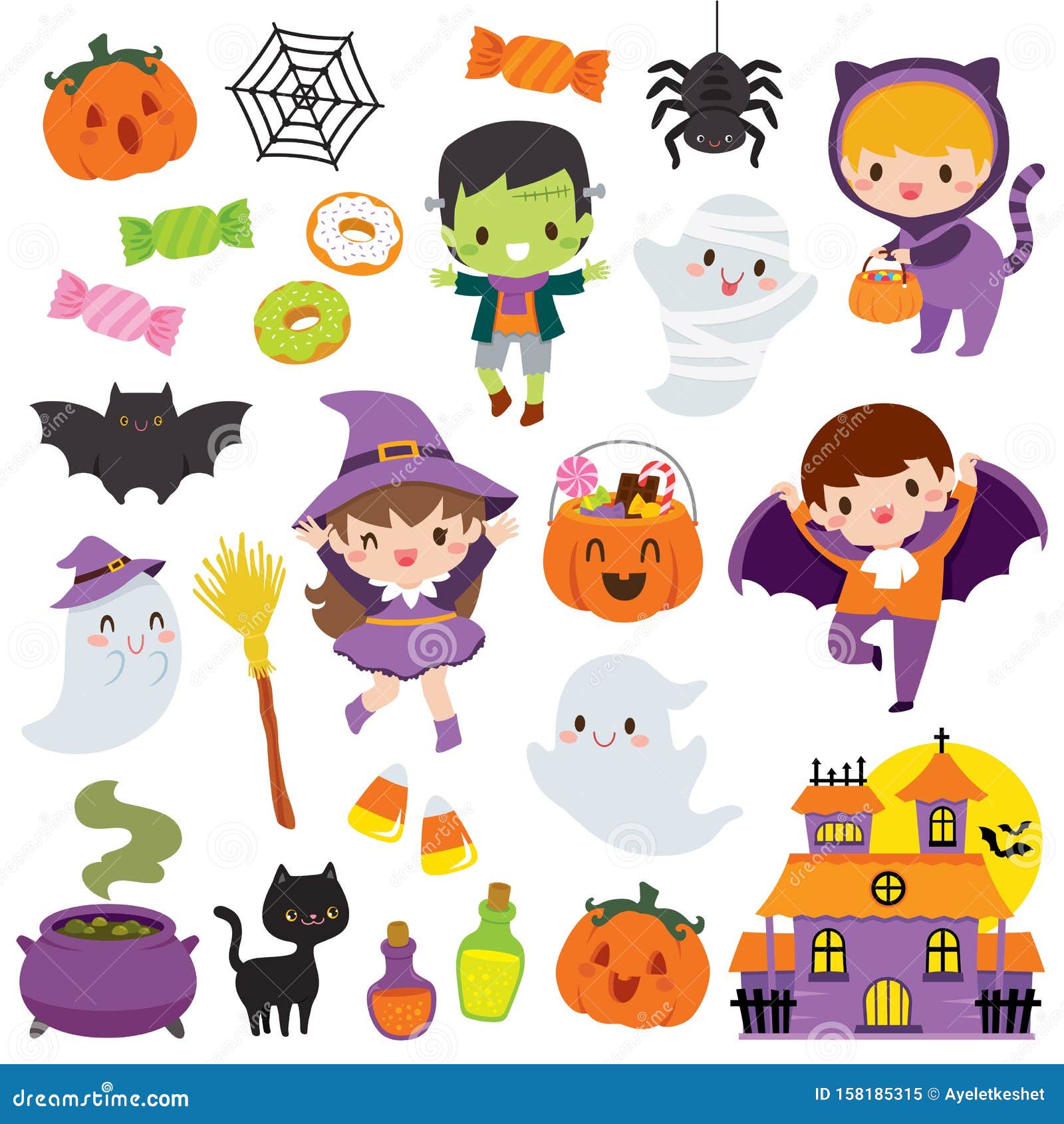 Halloween Clipart Stock Illustrations – 34,966 Halloween Clipart Stock  Illustrations, Vectors & Clipart - Dreamstime