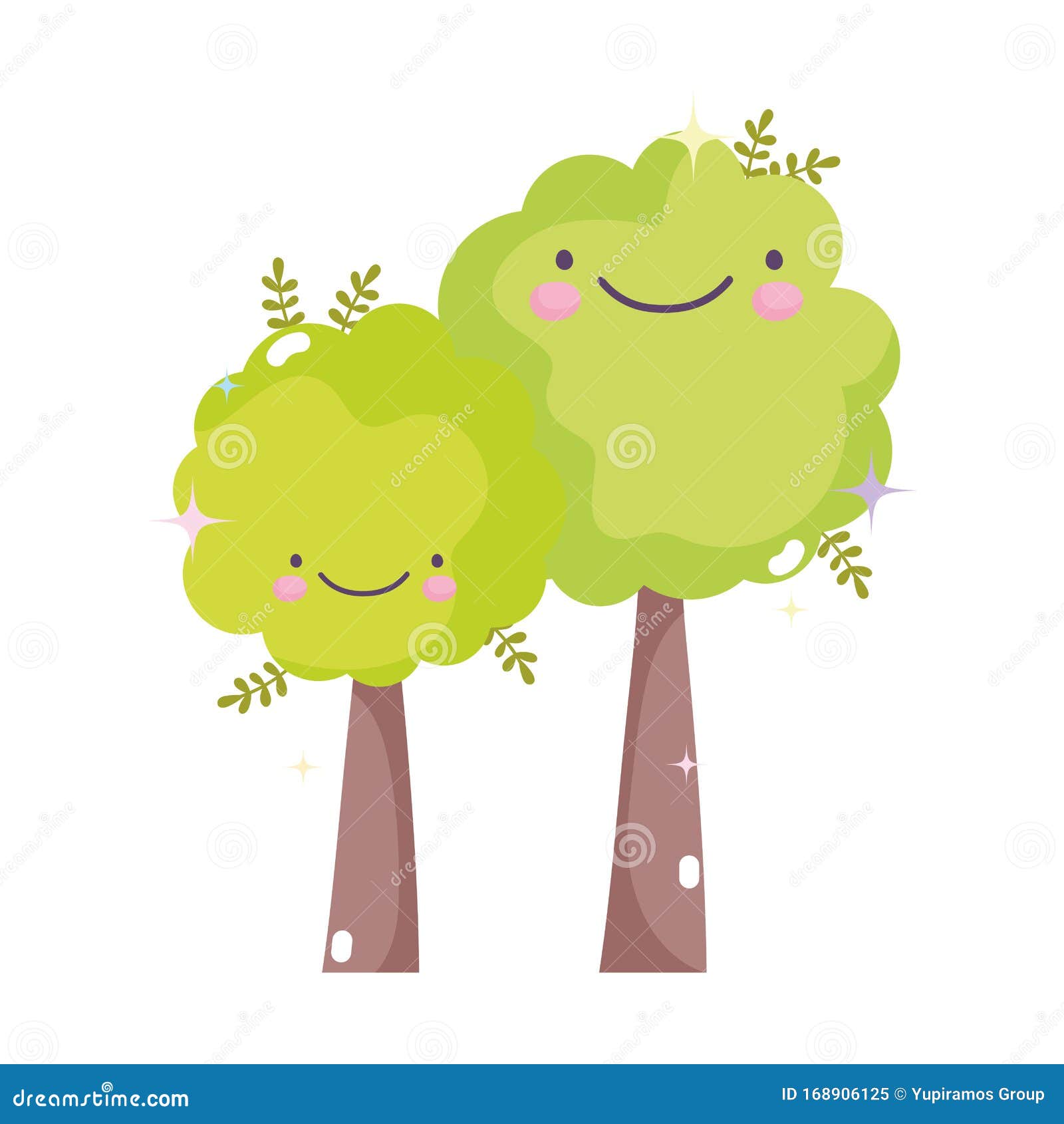 Kawaii Gardening Cartoon Happy Trees Characters Stock Vector - Illustration of characters, cute: 168906125 Kawaii Gardening Cartoon Happy Trees Characters Stock Vector - Illustration of characters, cute: 168906125