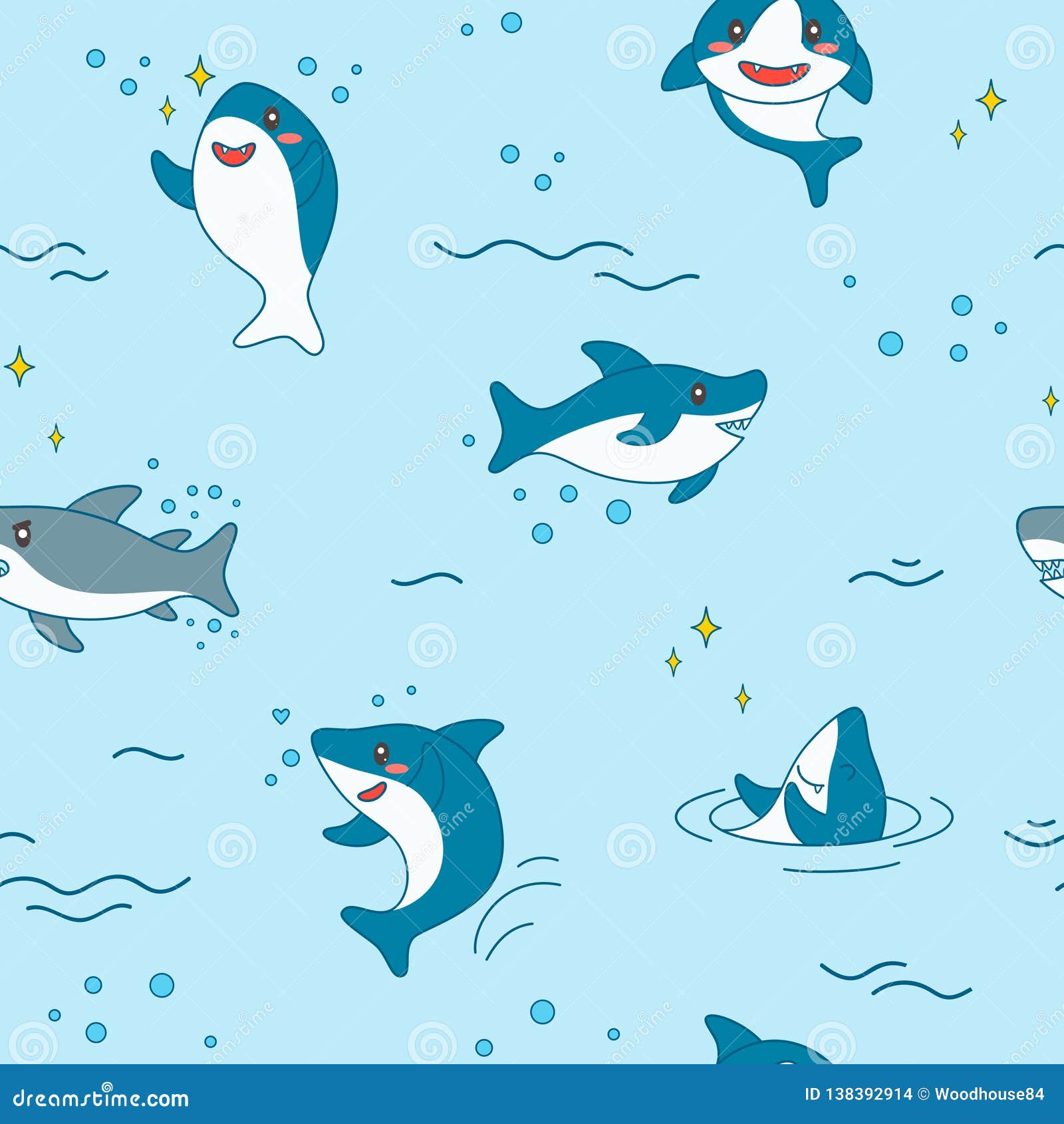 90 Cute Shark Surfing Cartoon Illustrations RoyaltyFree Vector Graphics   Clip Art  iStock
