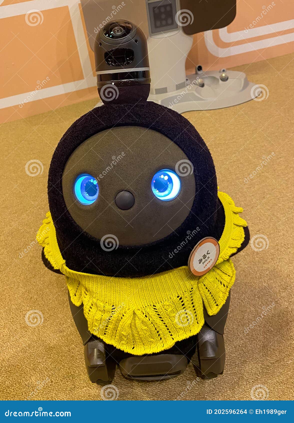 Lovot Robot in the Lovot Cafe. Editorial Stock Image - Image