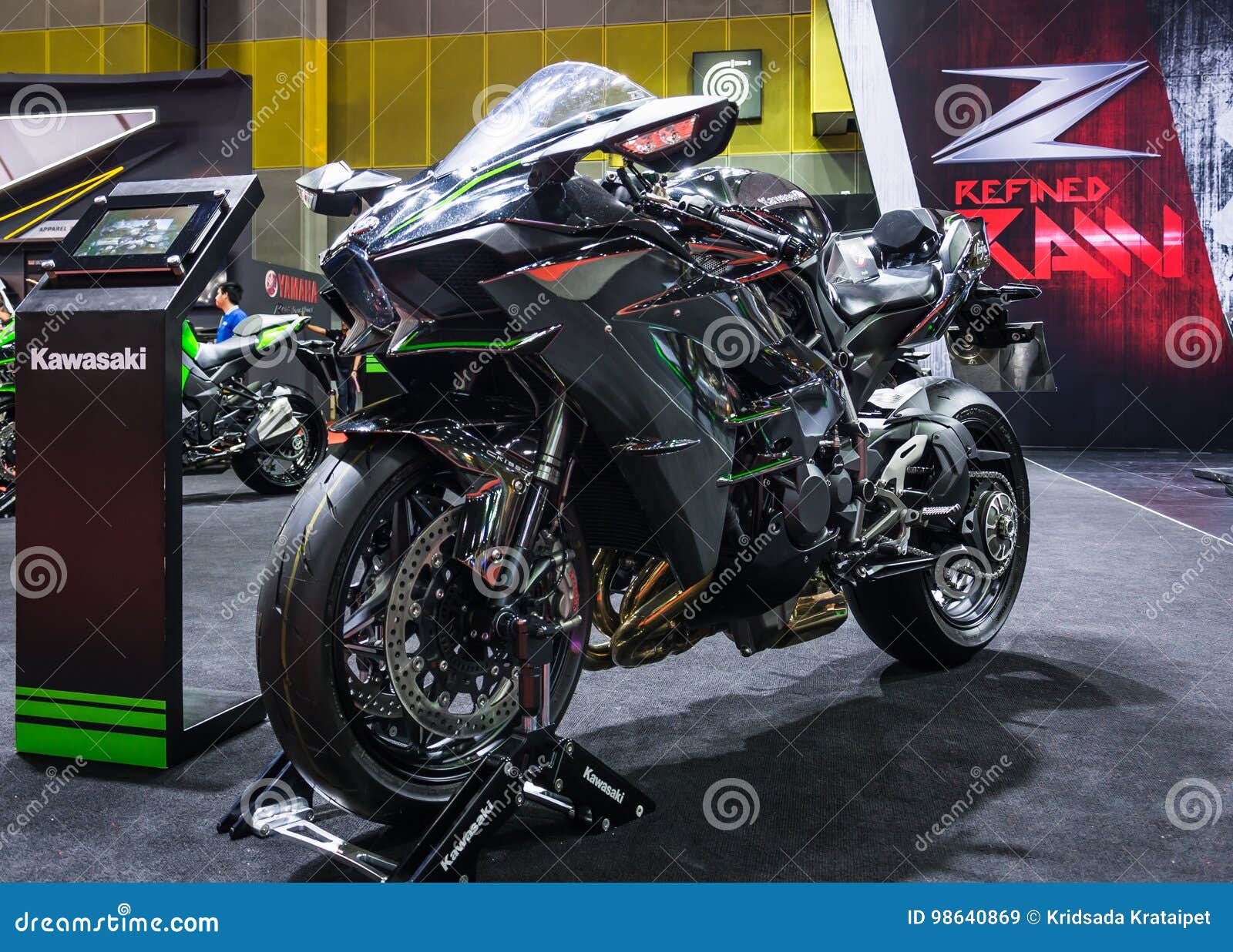 Kawasaki Ninja H2 Imagem De Stock Editorial Imagem De Bicicleta