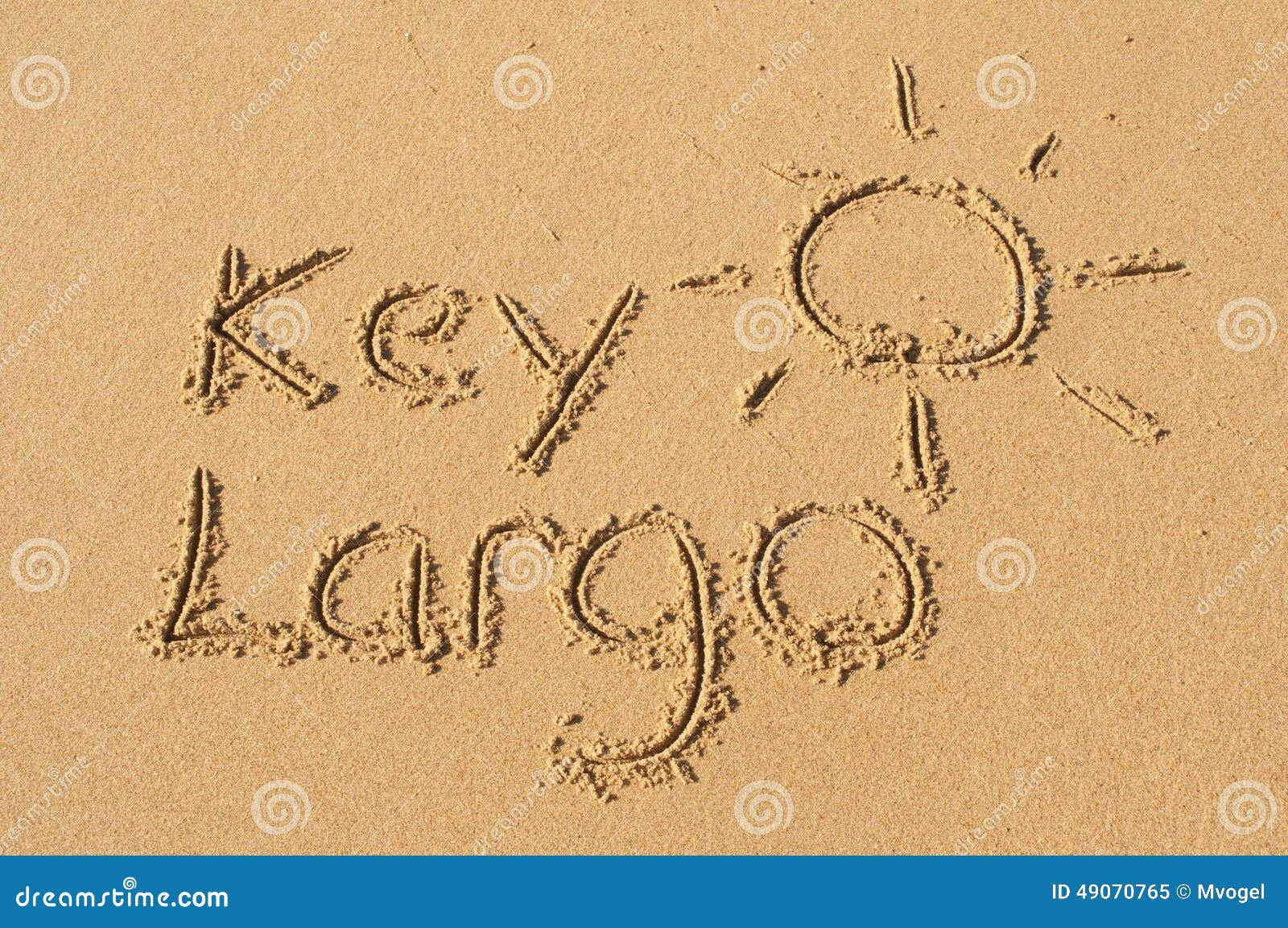 kay largo in the sand