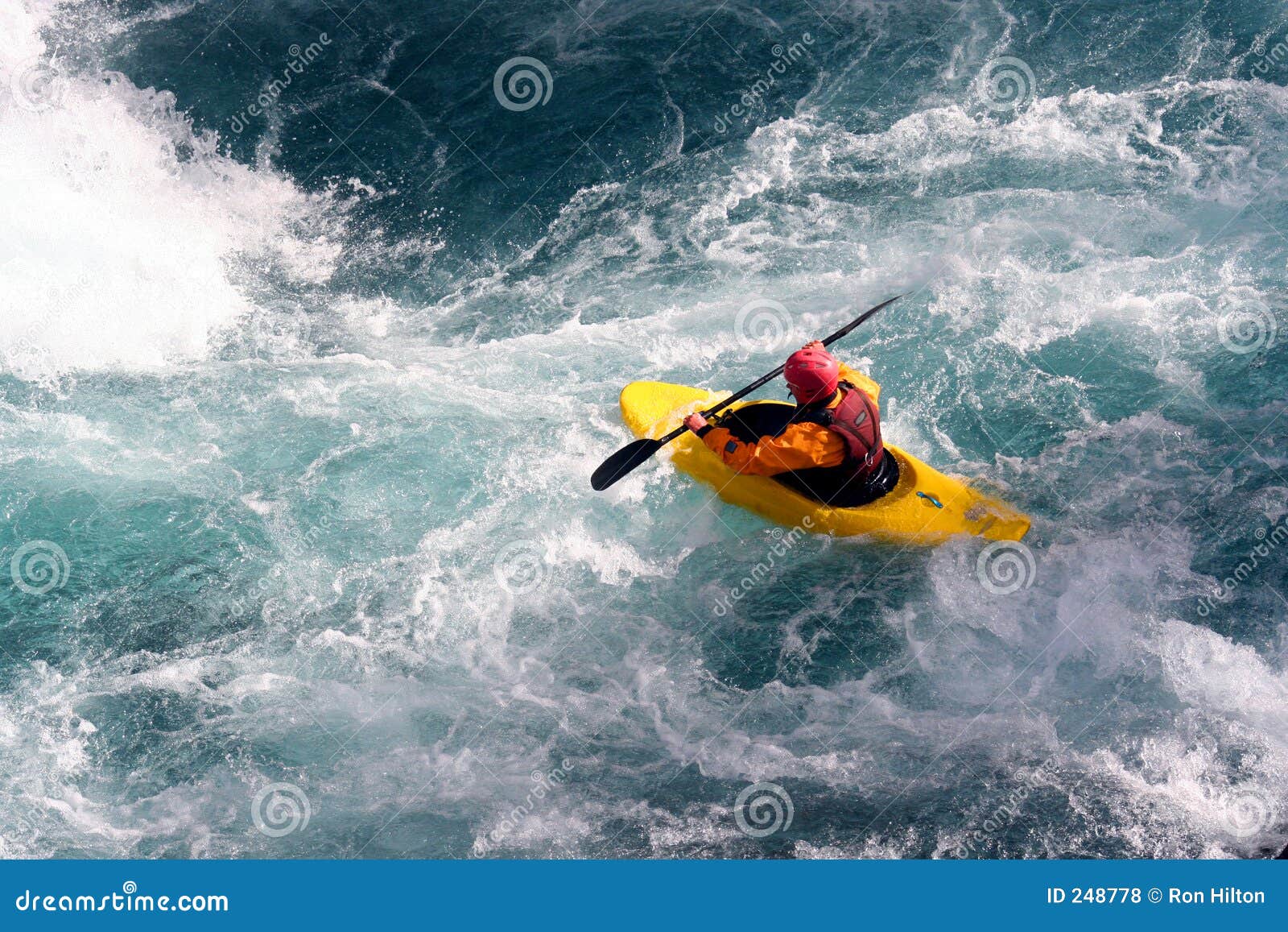 Kayak stock photo. Image of recreation, sport, rapids, boat 248778