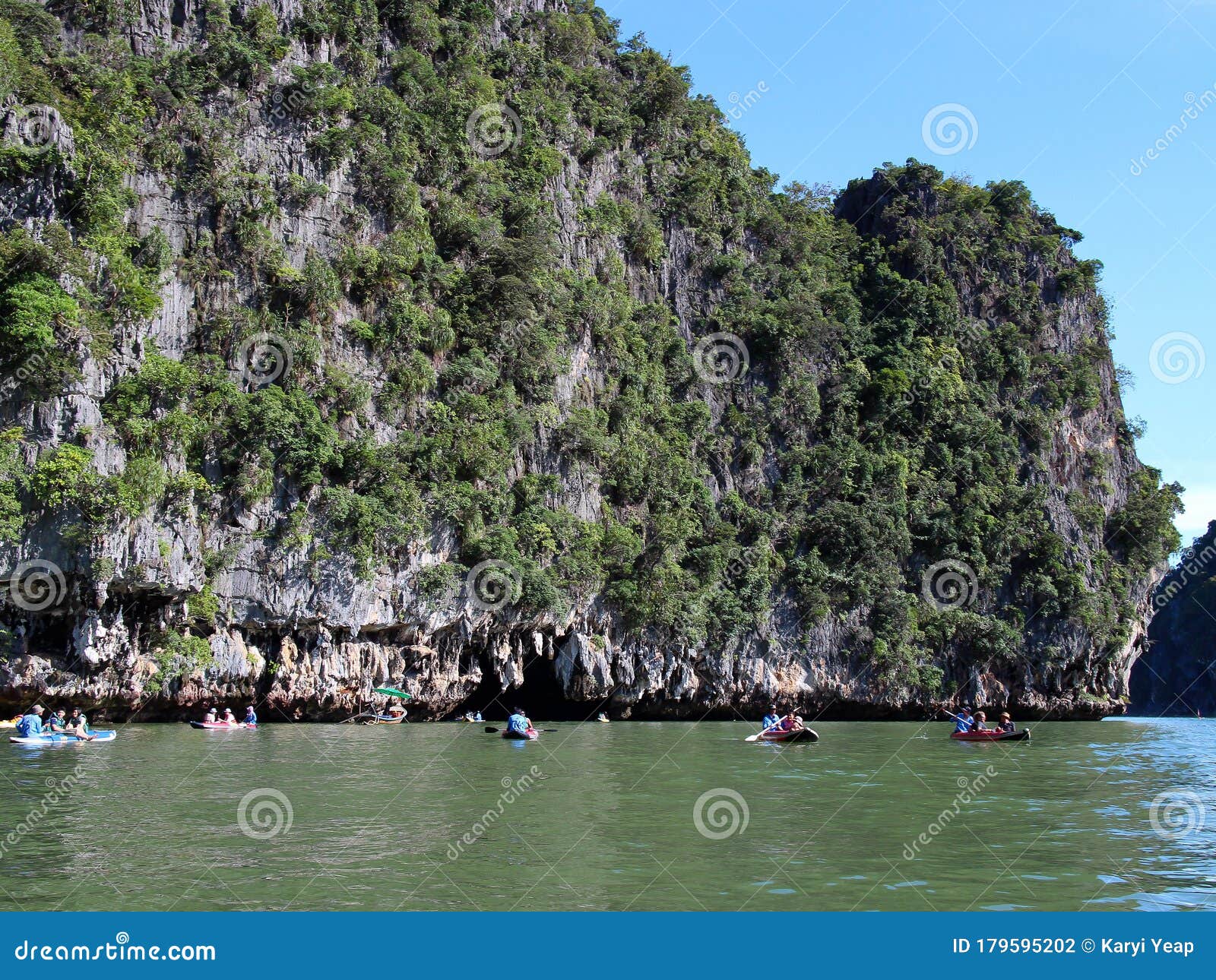 Kayak is Famous Activity in Ao Phang Nga National Park Editorial
