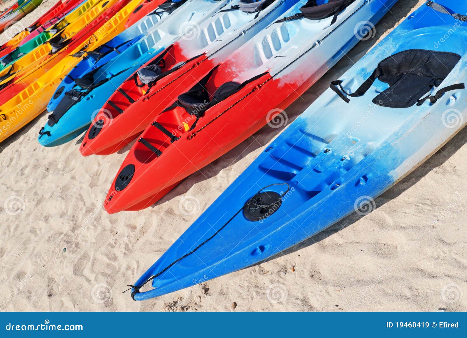 Kayaks stock image. Image of edge, coastline, blue, climate 19460419