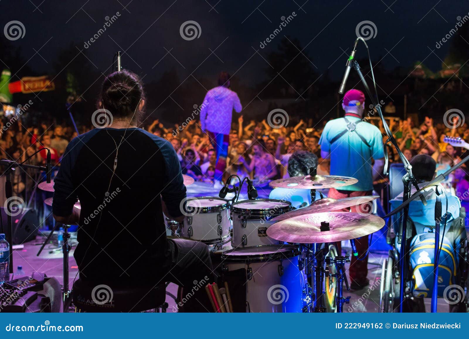 Kazimierz Dolny, Poland - July 8, 2016: November Project Concert during ...