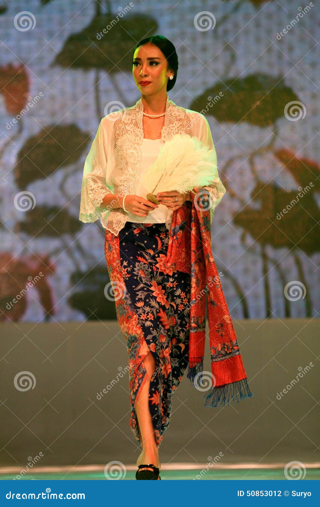 Kebaya editorial photography. Image of kebaya, show, clothes - 50853012