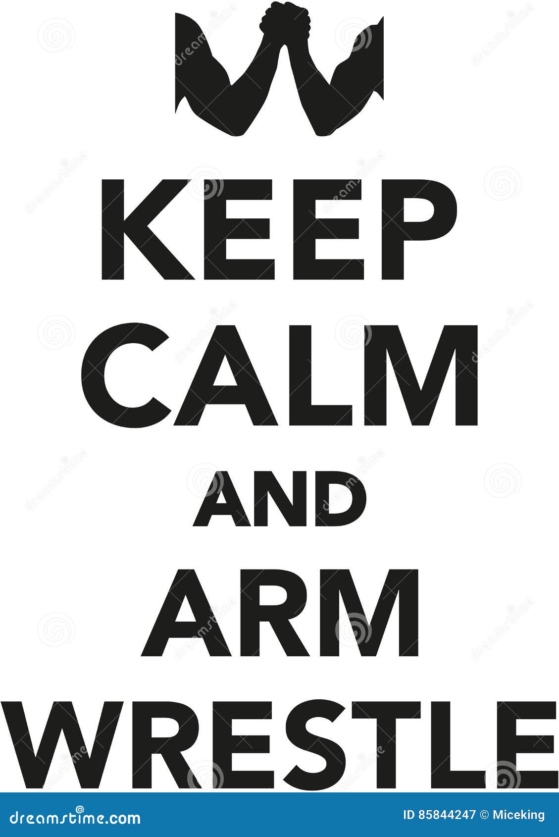 keep calm and arm wrestle